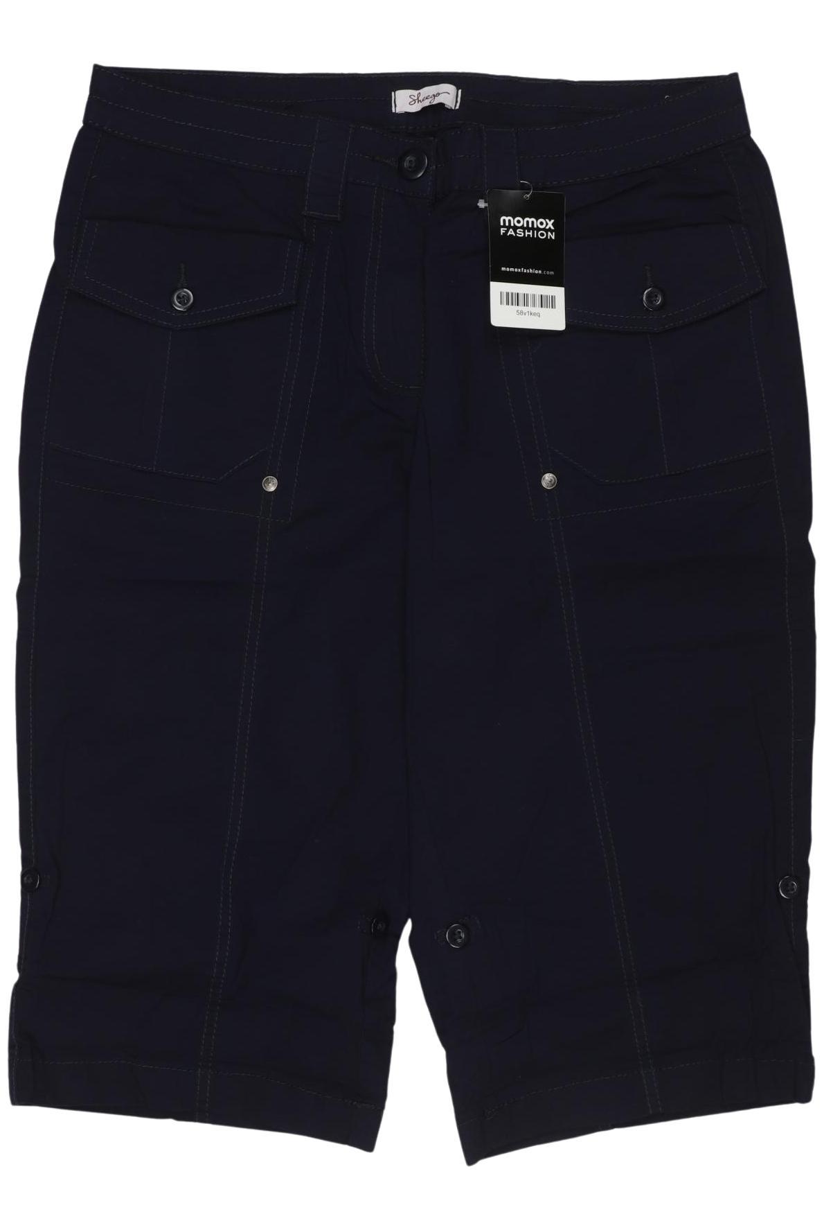 

sheego Damen Shorts, marineblau, Gr. 42