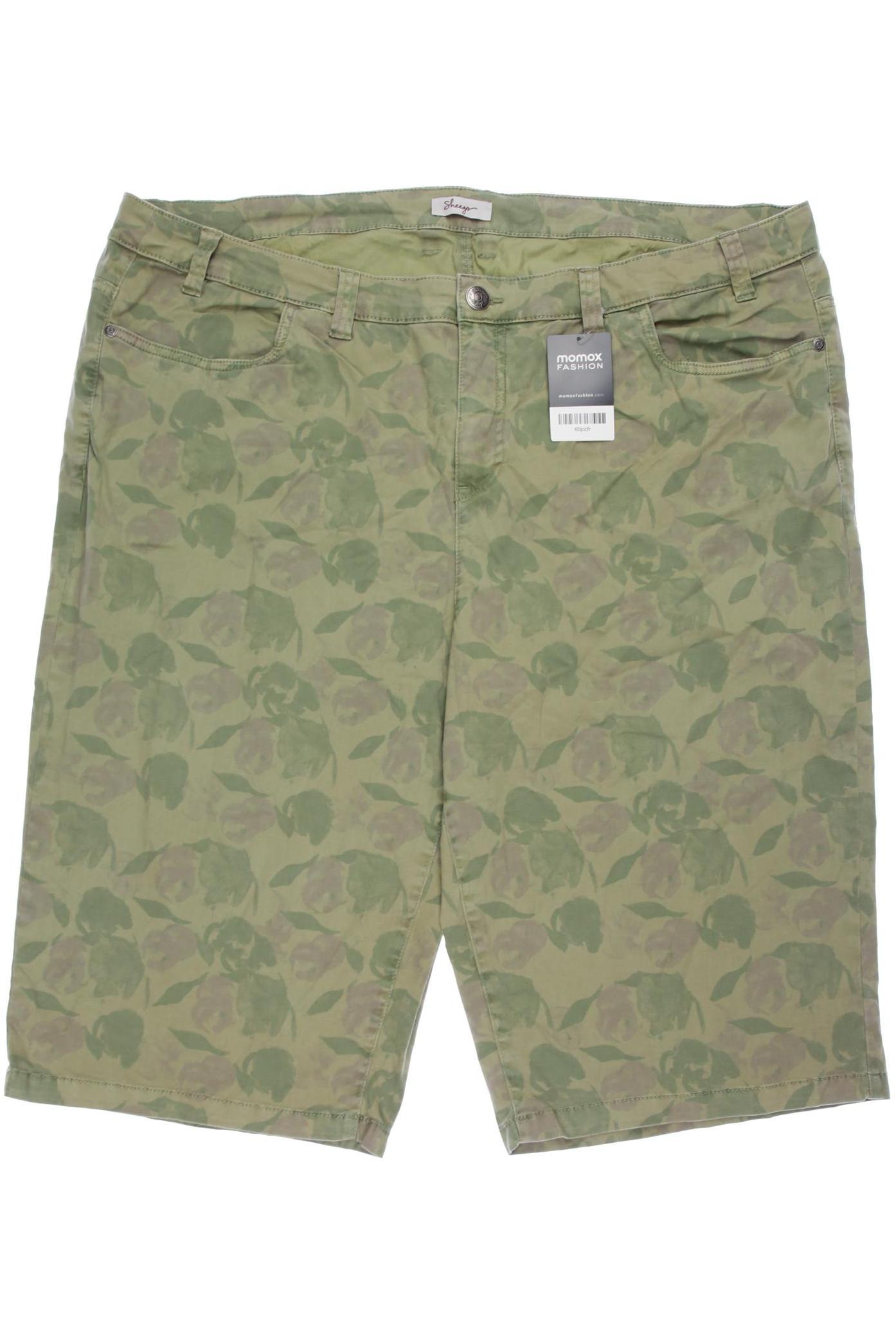 

sheego Damen Shorts, hellgrün, Gr. 52