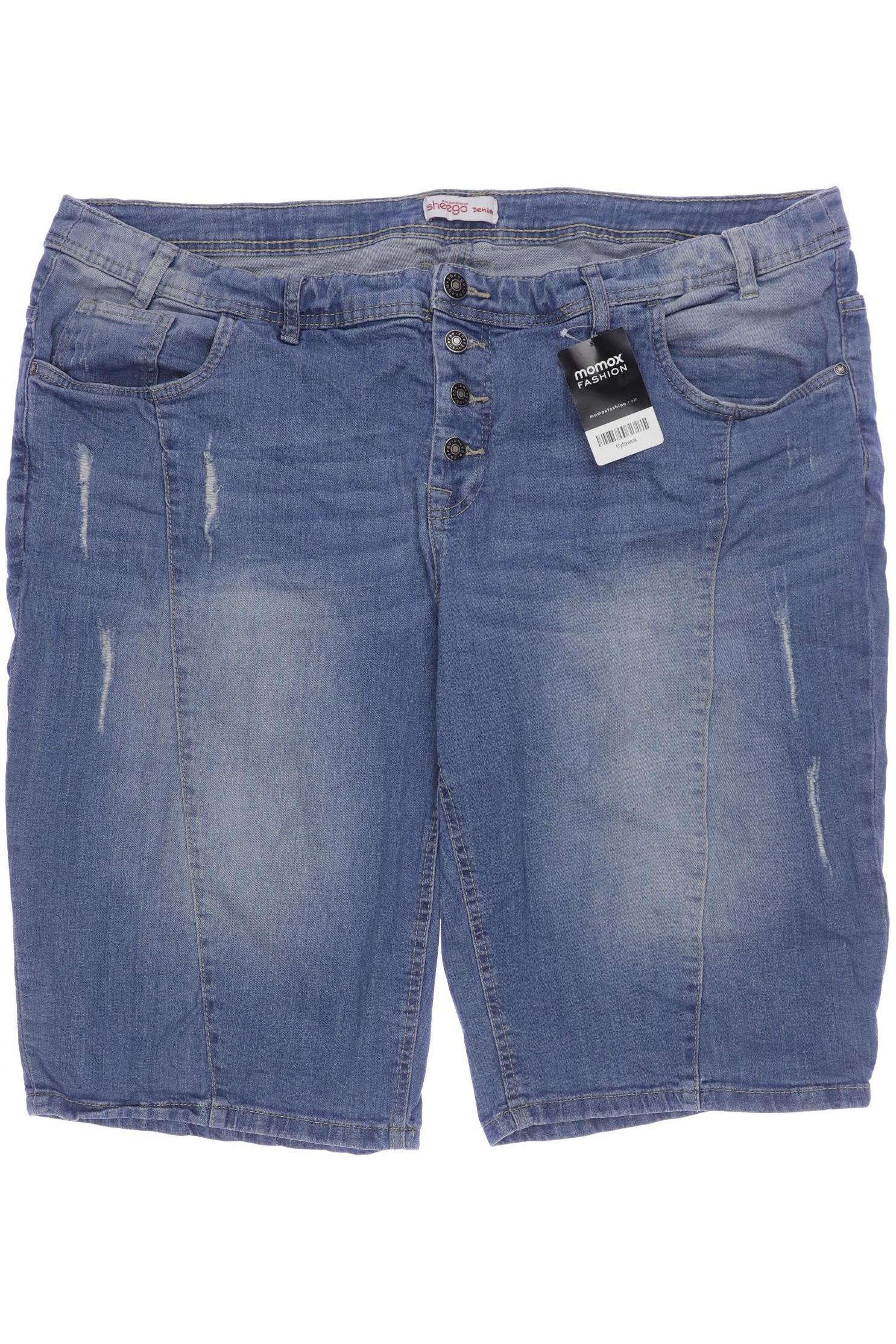 

sheego Damen Shorts, blau, Gr. 54