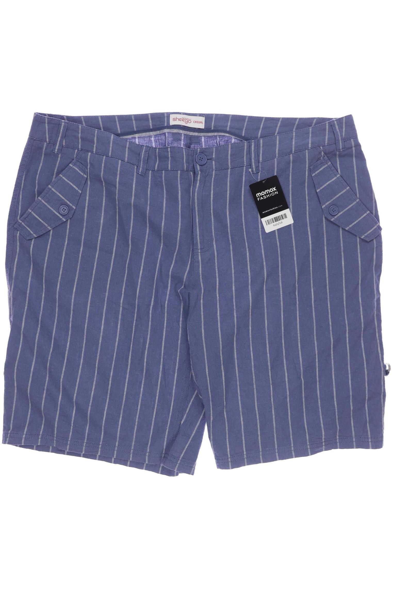 

sheego Damen Shorts, blau, Gr. 44