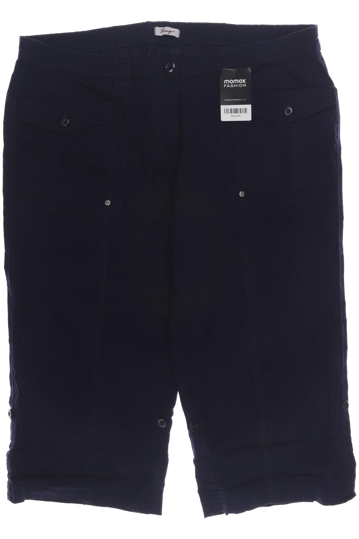 

sheego Damen Shorts, marineblau