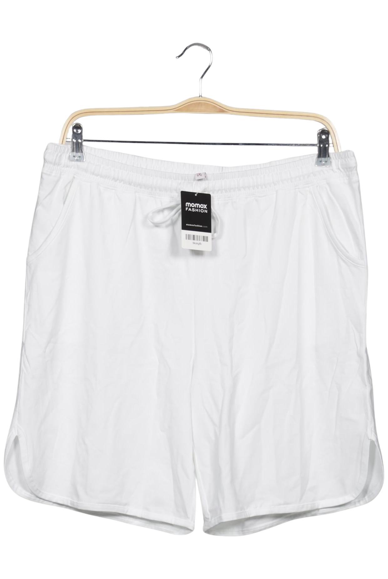

sheego Damen Shorts, weiß, Gr. 46
