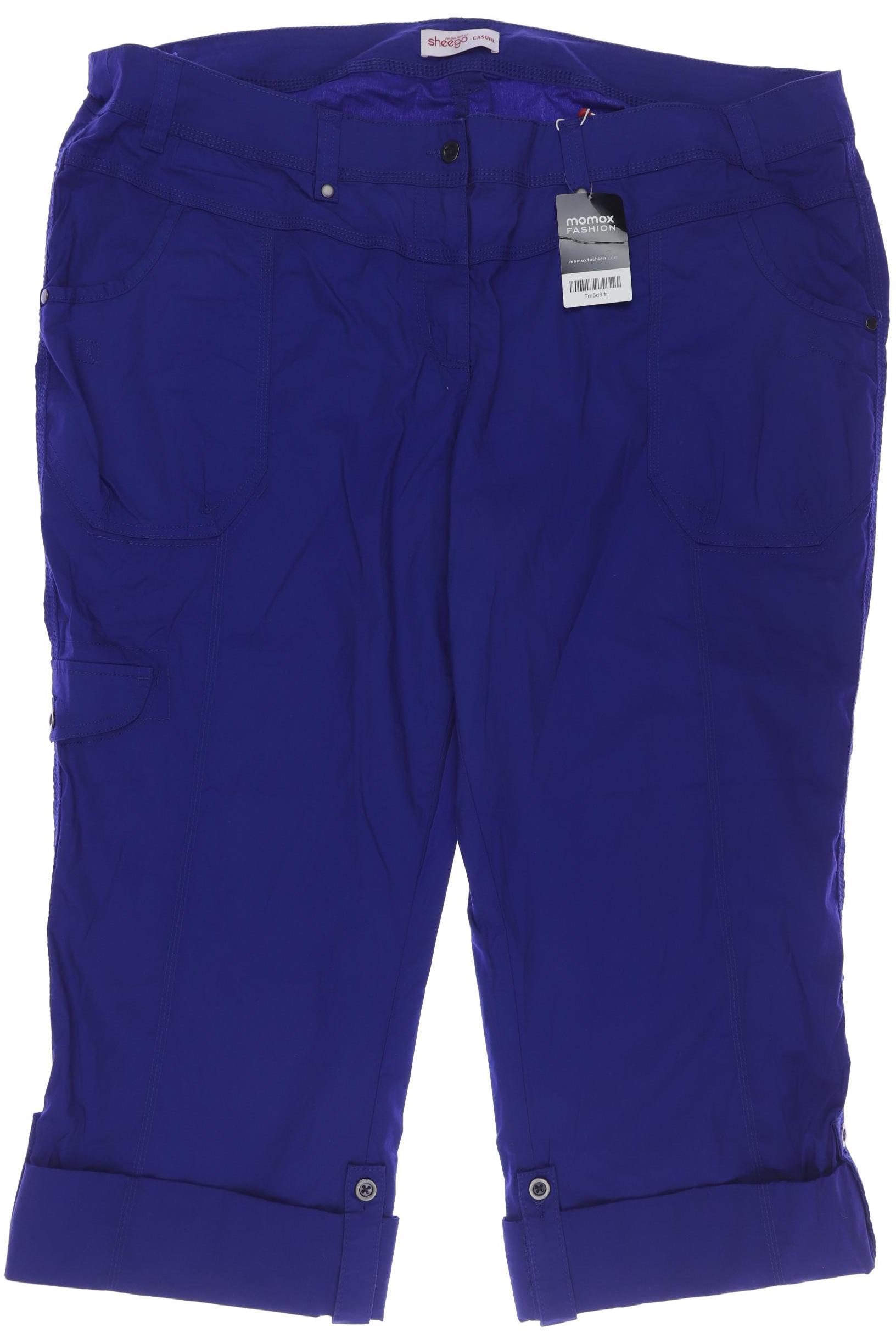 

sheego Damen Shorts, blau, Gr. 54