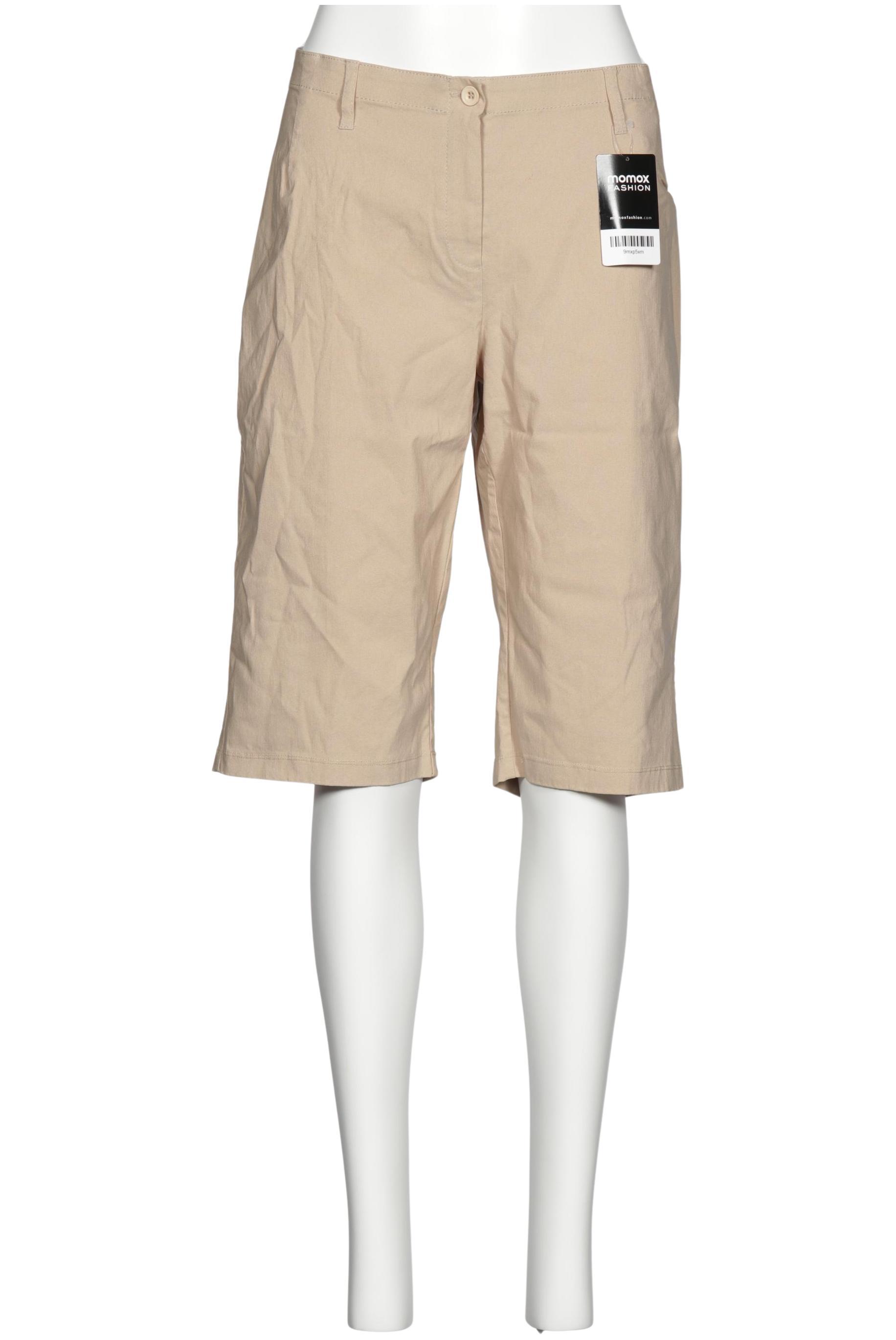 

sheego Damen Shorts, beige, Gr. 22