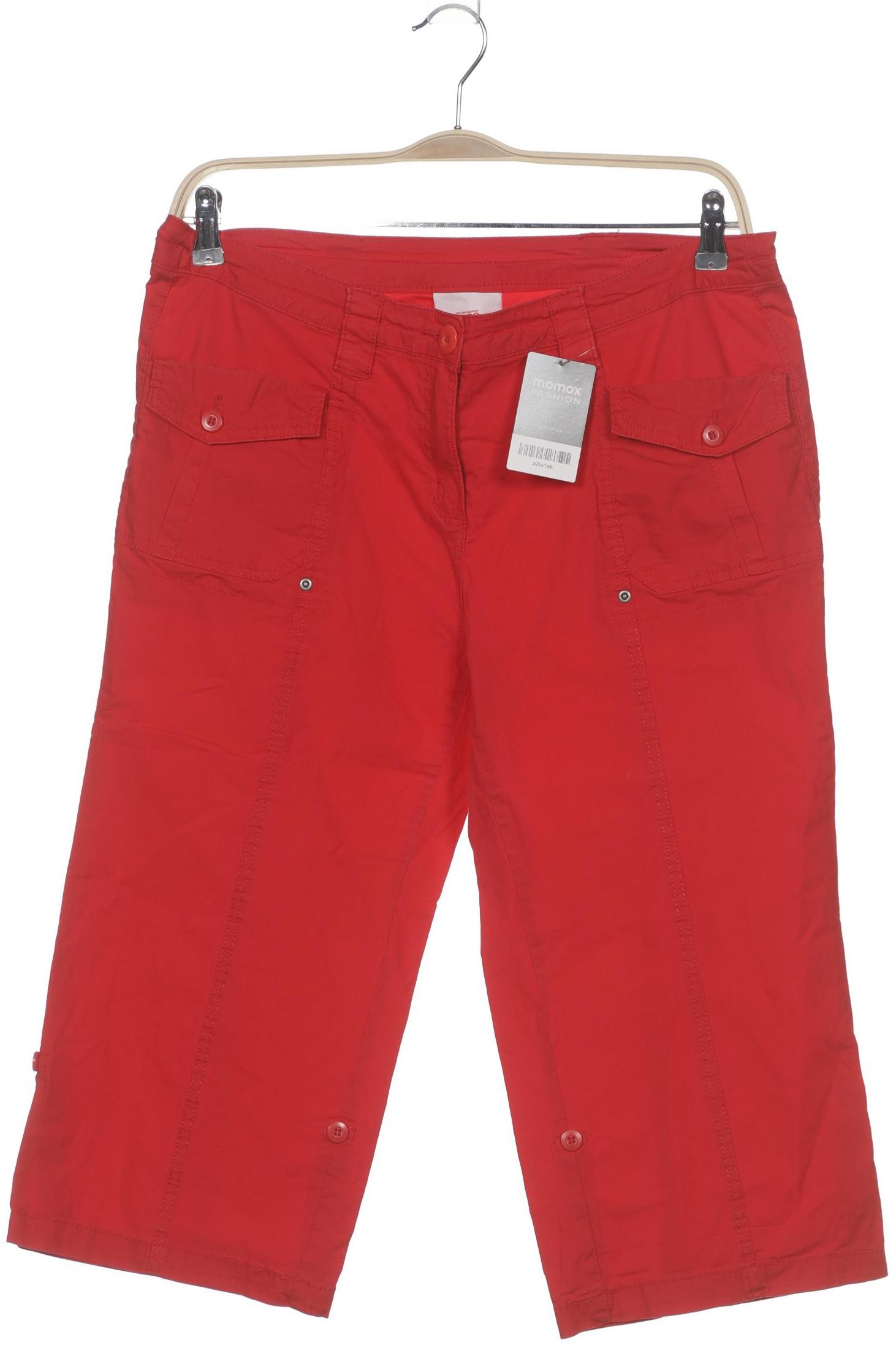 

sheego Damen Shorts, rot, Gr. 35
