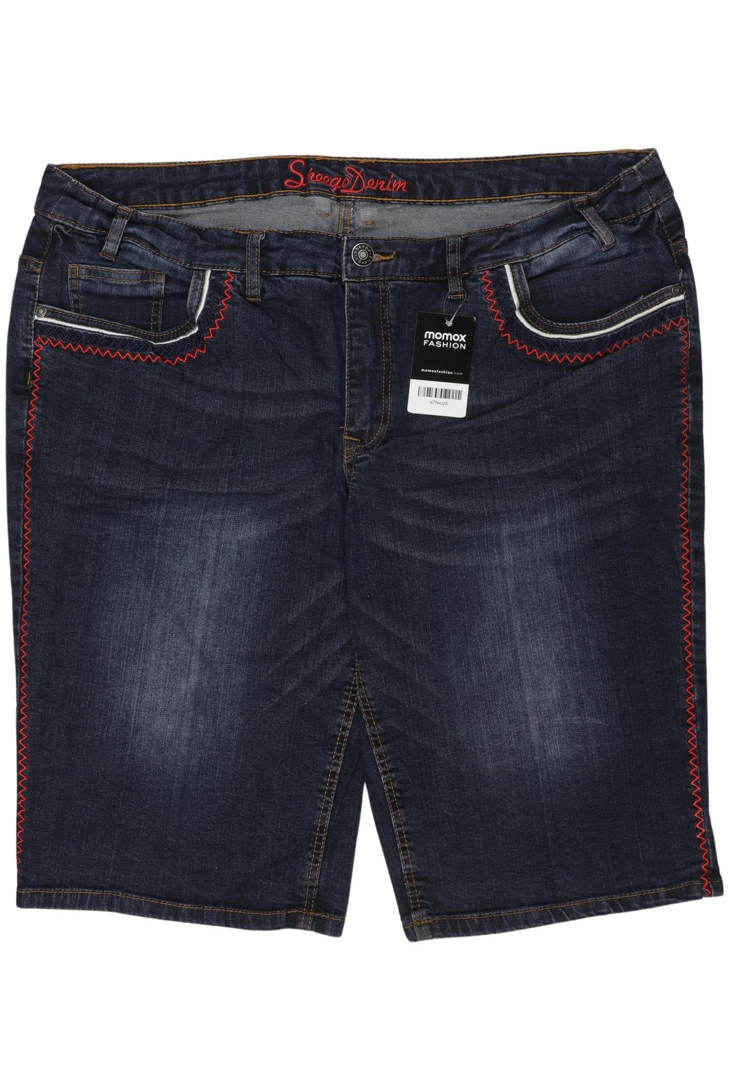 

sheego Damen Shorts, marineblau, Gr. 50