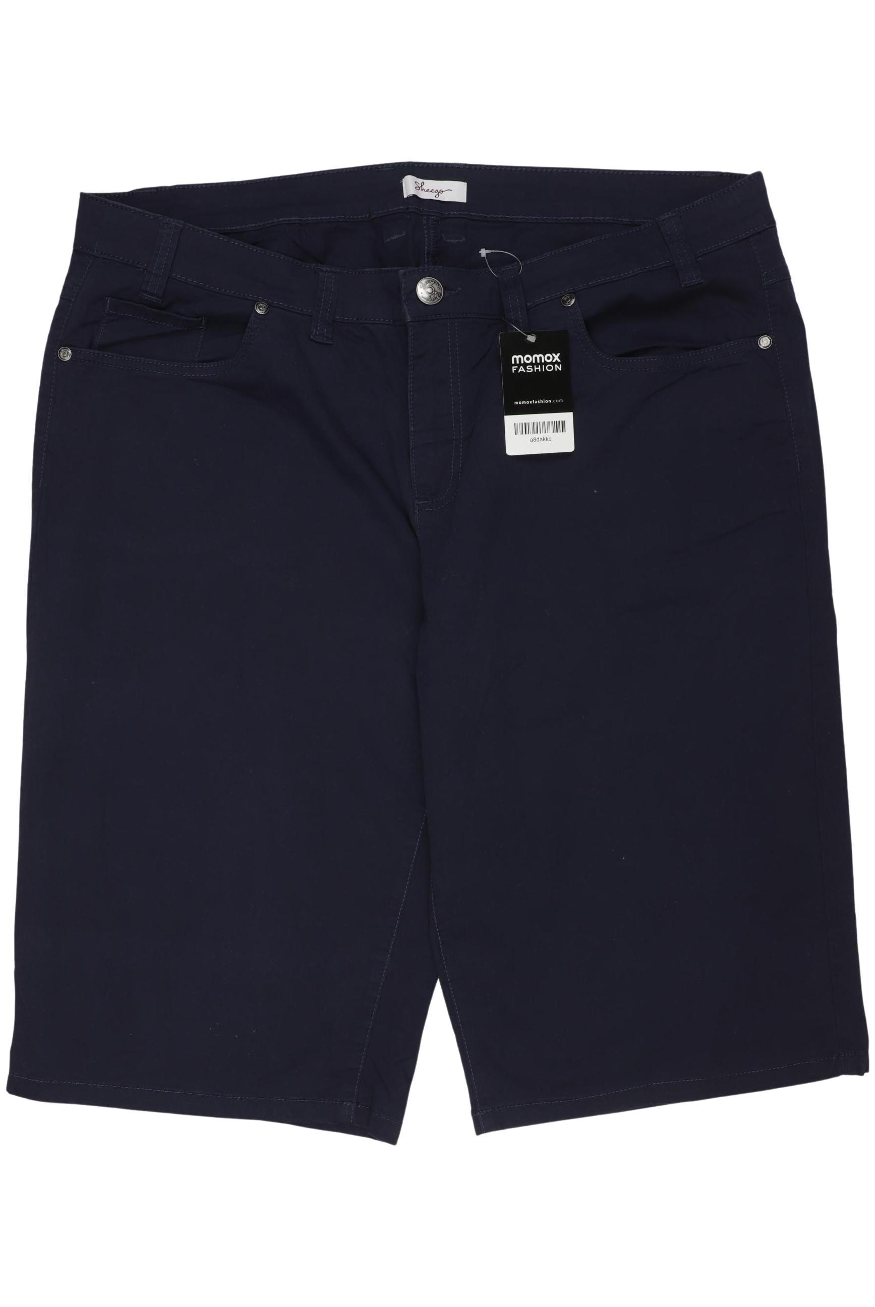 

sheego Damen Shorts, marineblau, Gr. 50