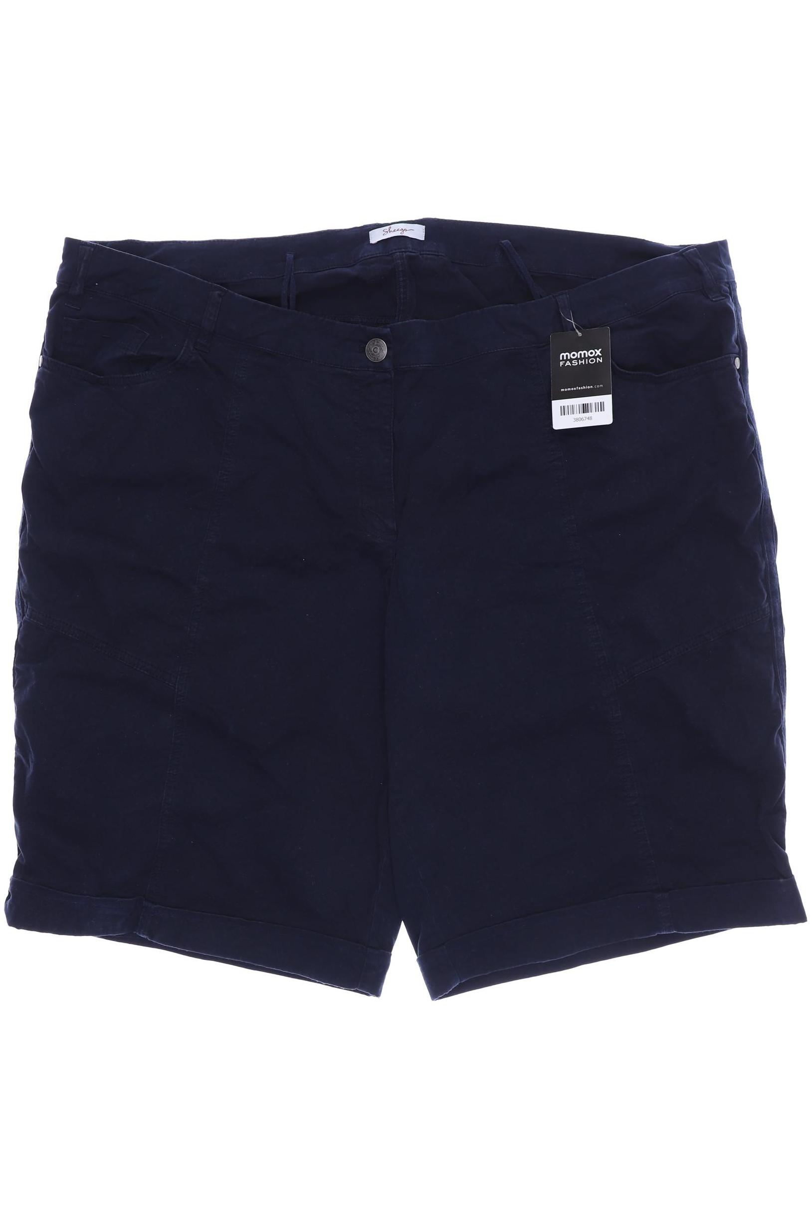 

sheego Damen Shorts, marineblau, Gr. 28