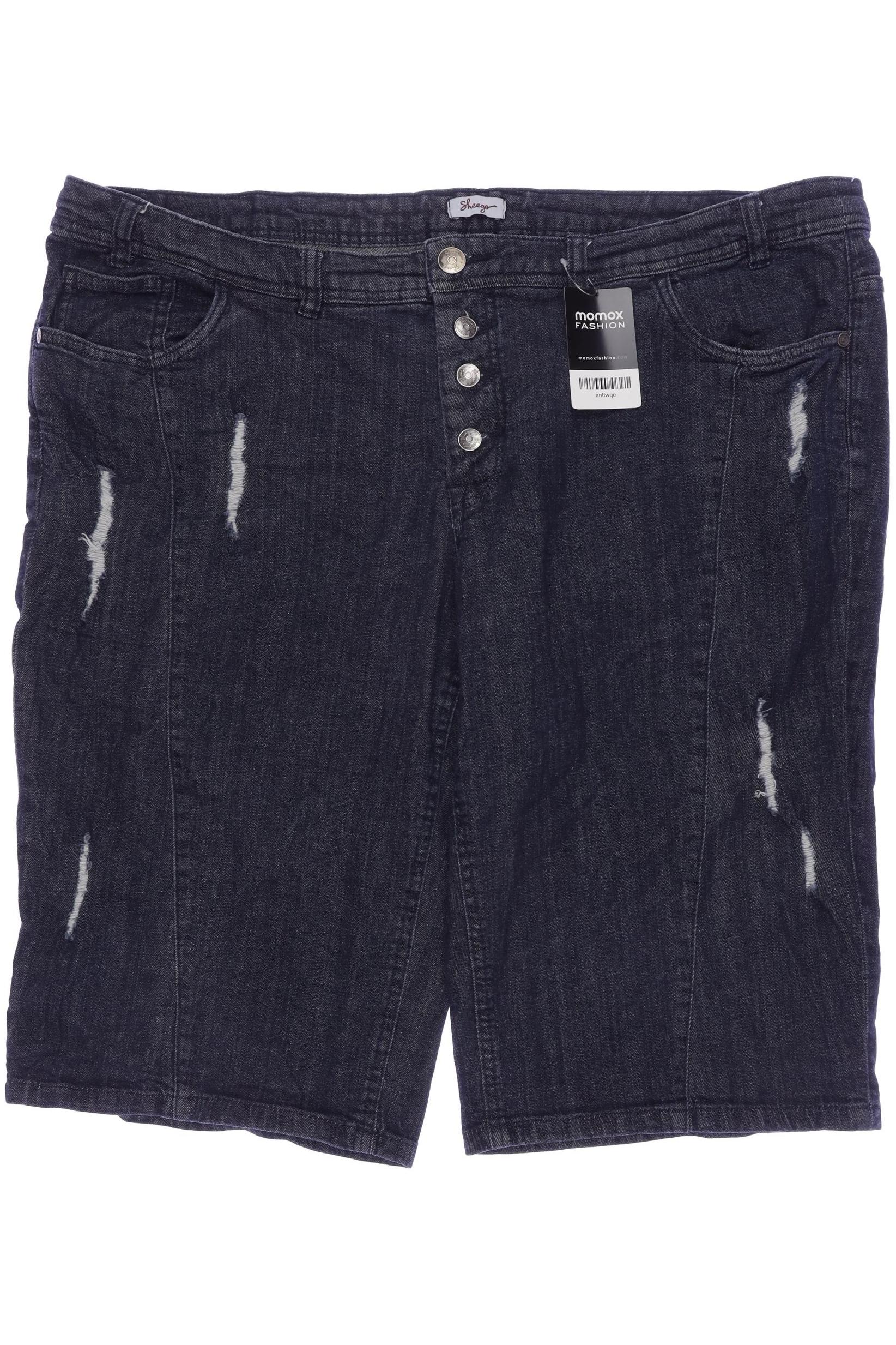 

sheego Damen Shorts, marineblau, Gr. 52