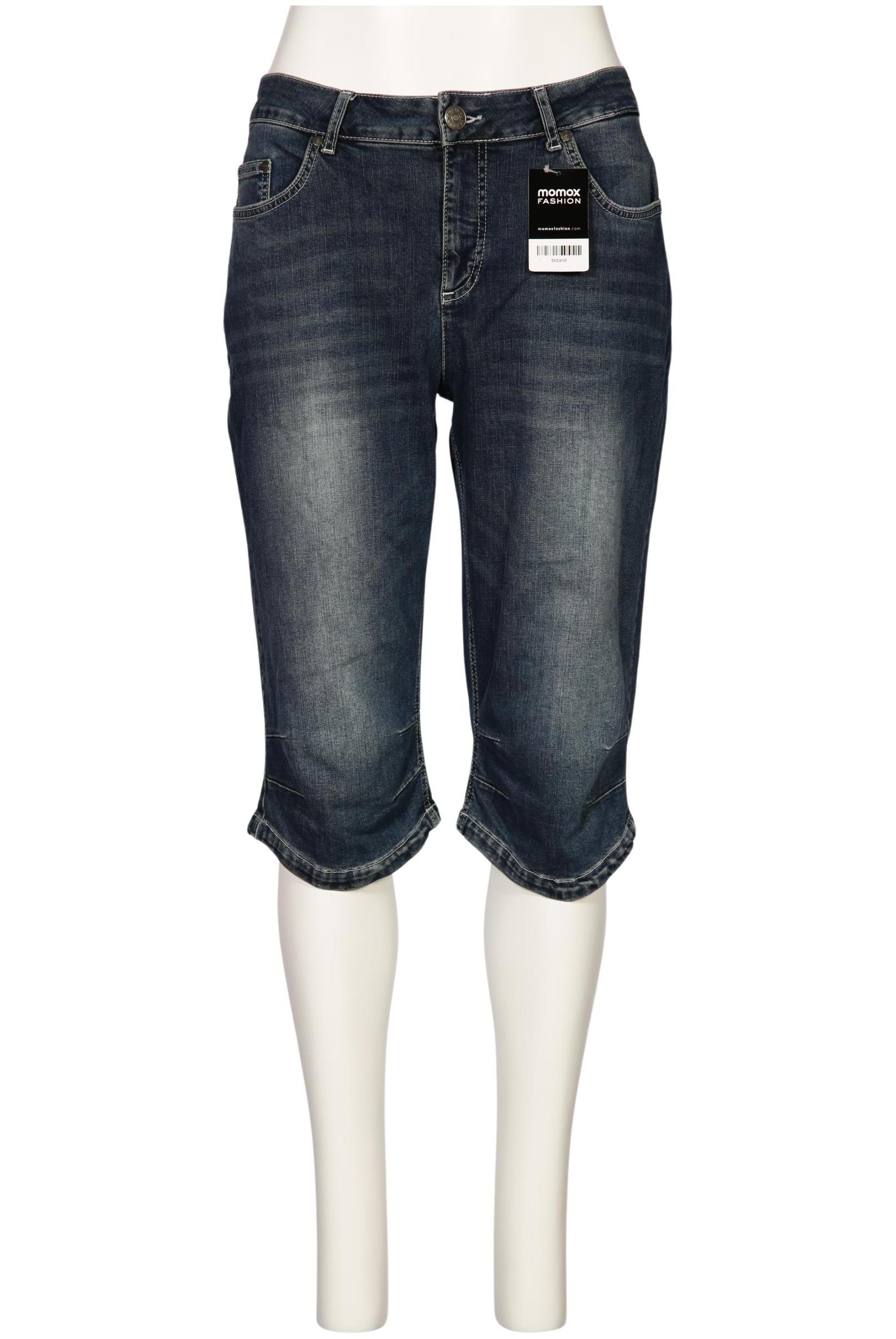 

sheego Damen Shorts, blau, Gr. 46