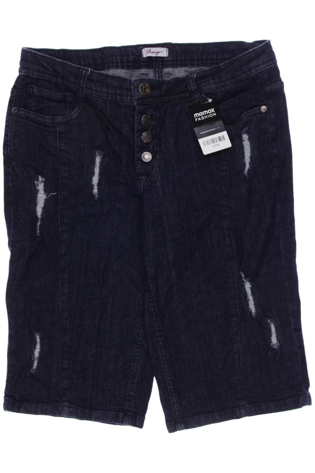 

sheego Damen Shorts, marineblau