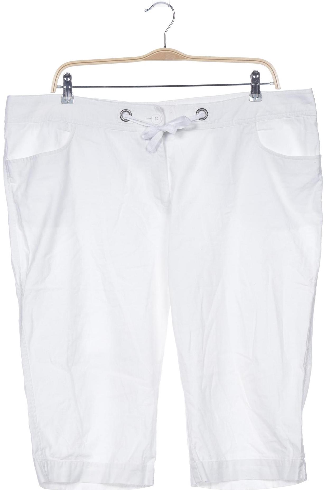 

sheego Damen Shorts, weiß, Gr. 50