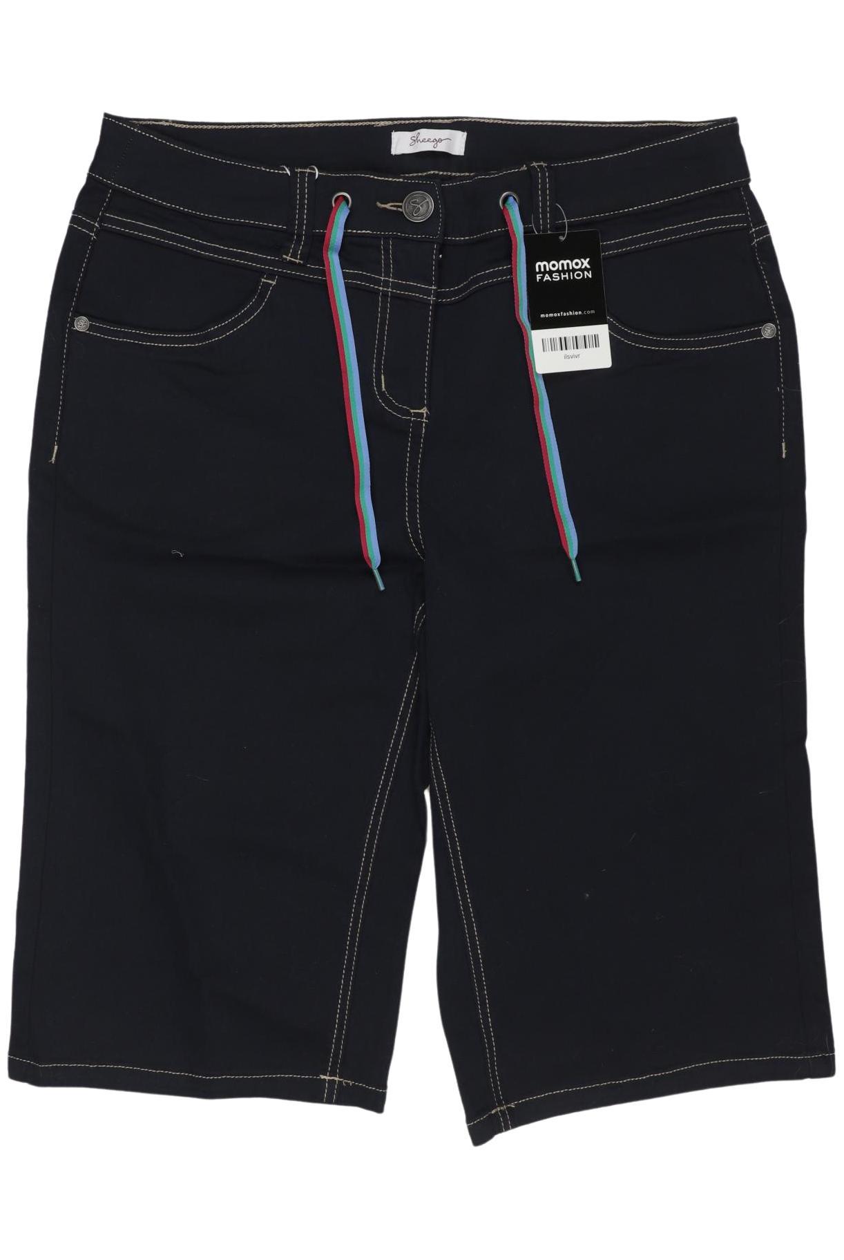 

sheego Damen Shorts, marineblau, Gr. 42