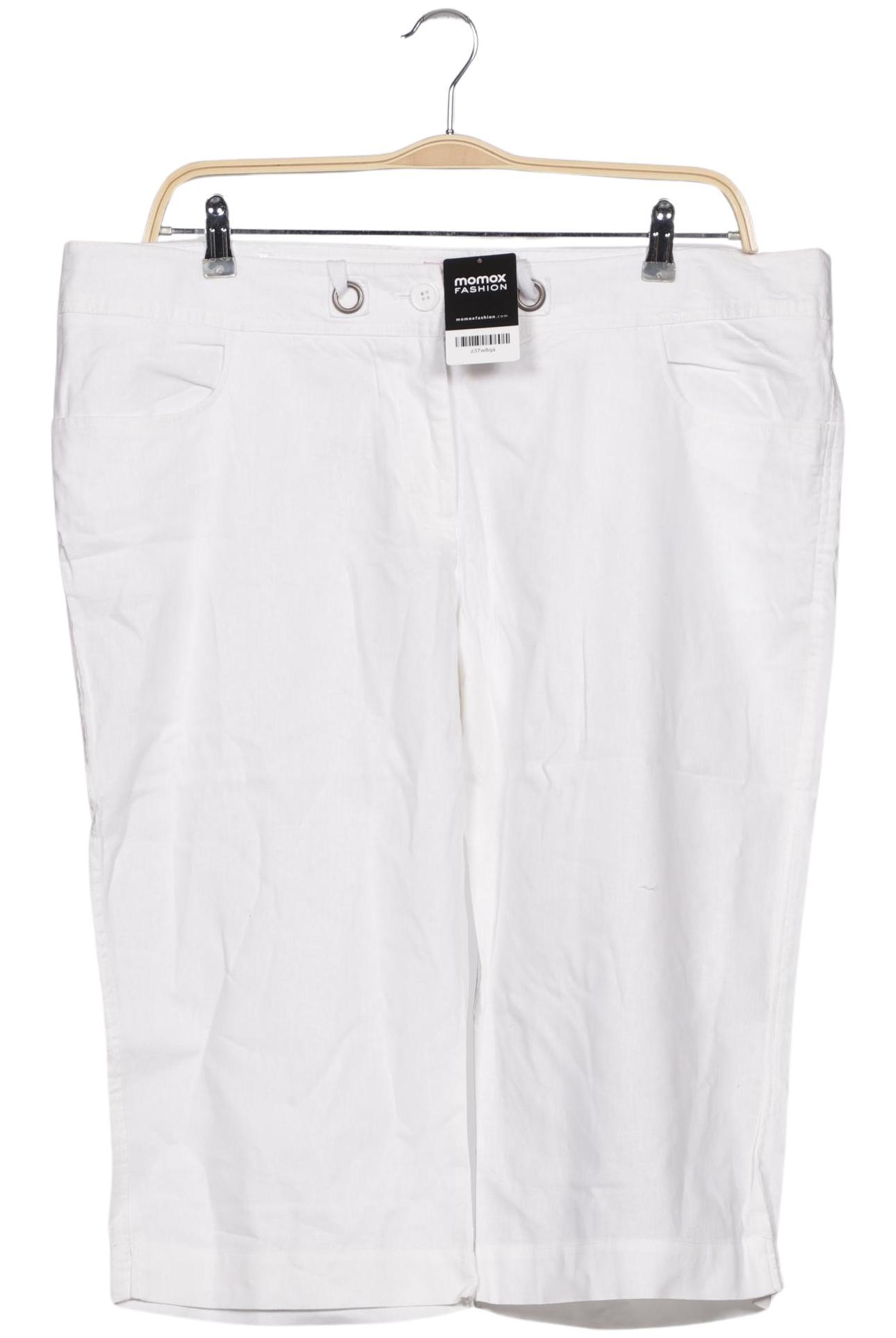 

sheego Damen Shorts, weiß, Gr. 48