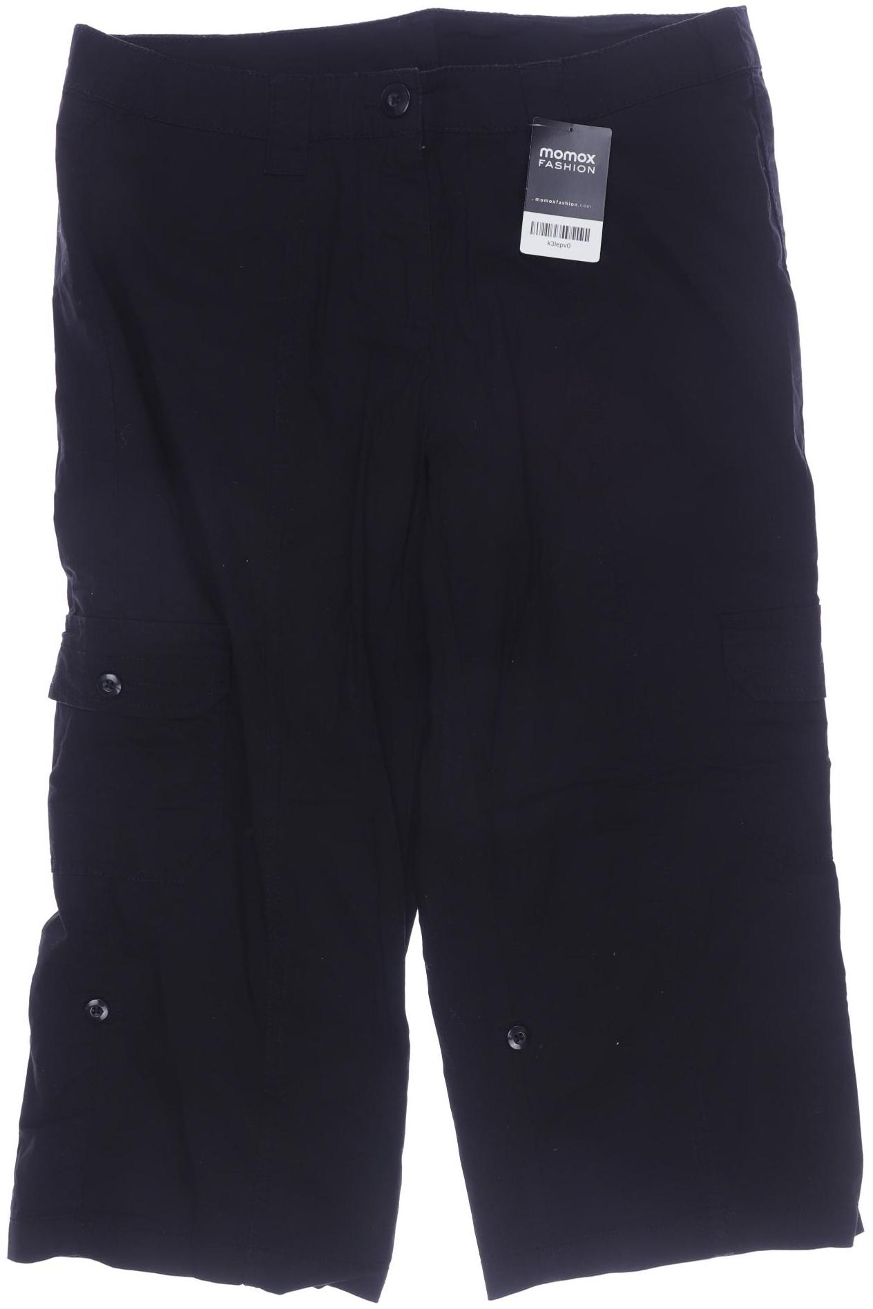 

sheego Damen Shorts, schwarz