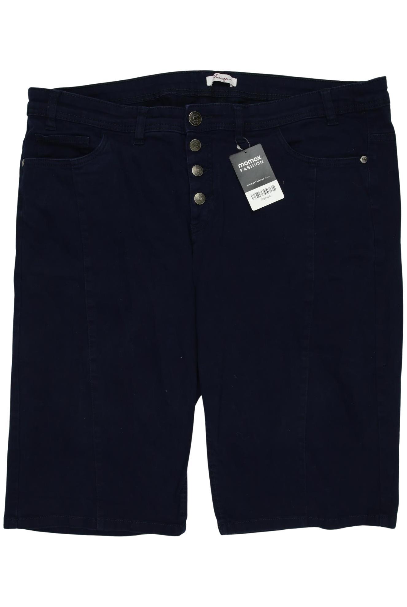 

sheego Damen Shorts, marineblau, Gr. 52