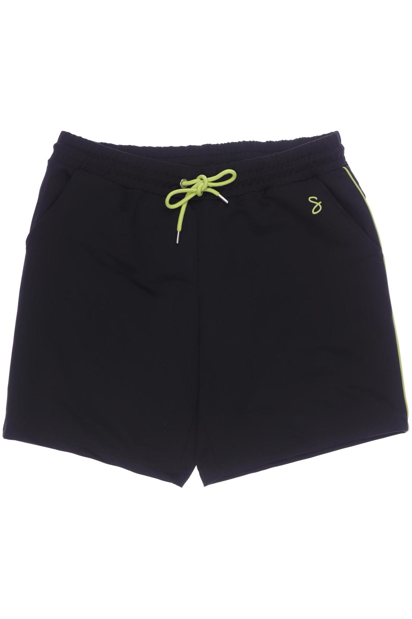 

sheego Damen Shorts, schwarz, Gr. 44