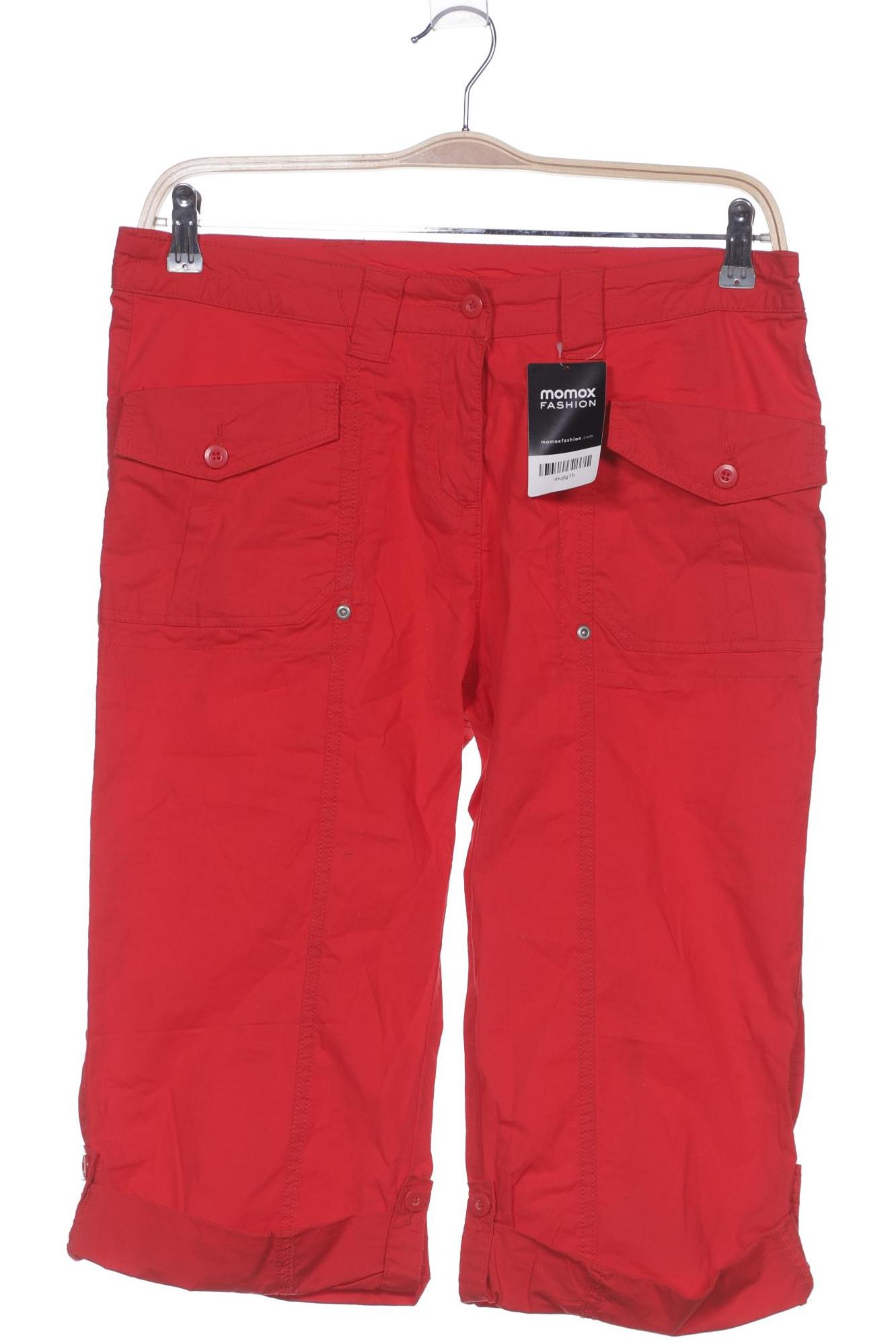 

sheego Damen Shorts, rot, Gr. 42