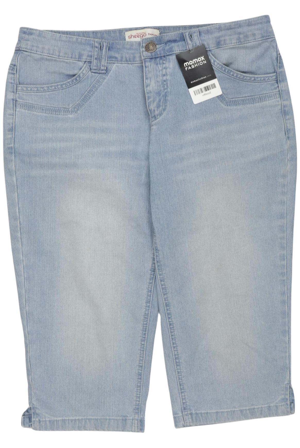 

sheego Damen Shorts, blau, Gr. 40