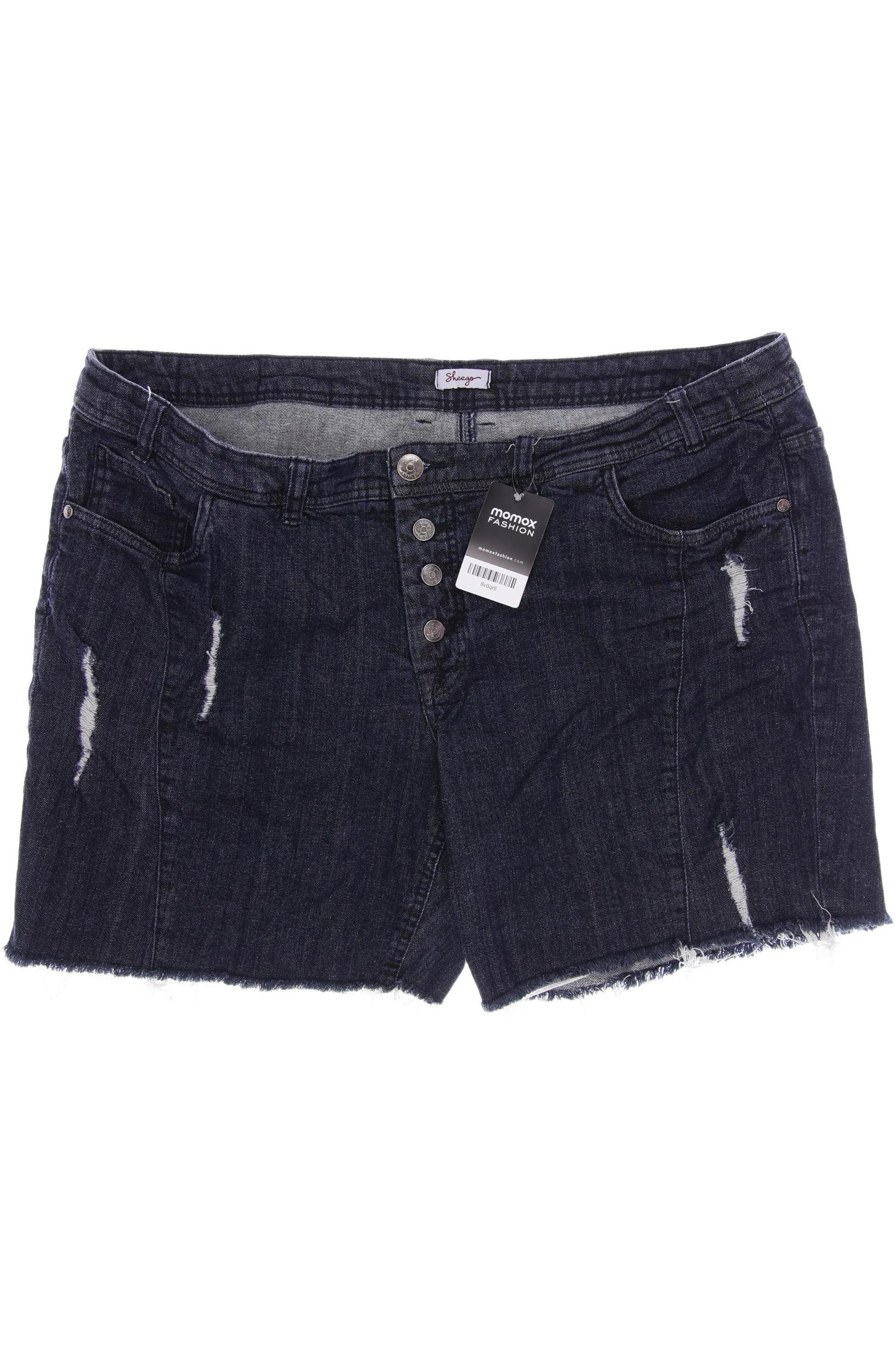 

sheego Damen Shorts, marineblau, Gr. 52