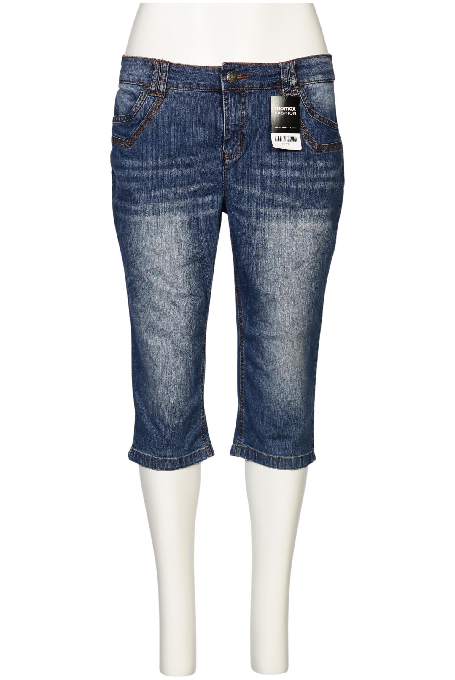 

sheego Damen Shorts, blau, Gr. 44