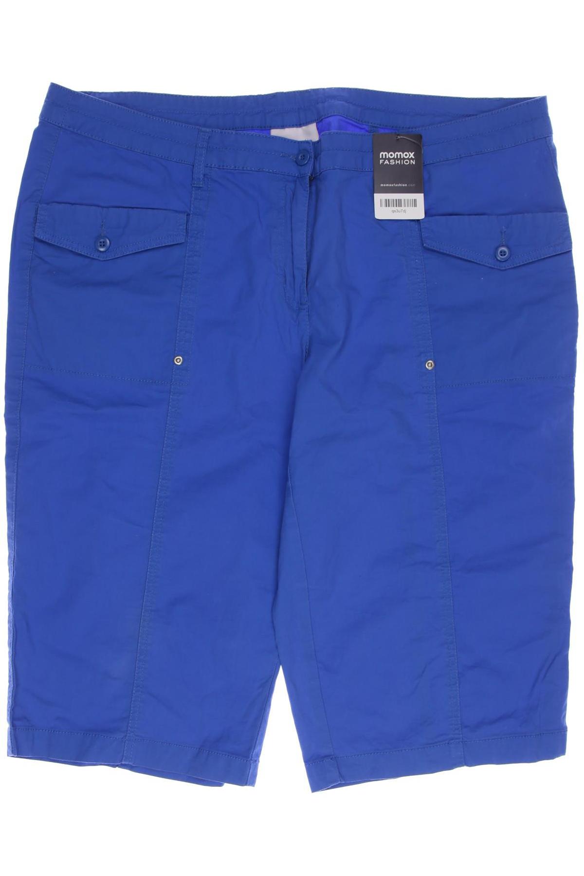 

sheego Damen Shorts, blau, Gr. 48
