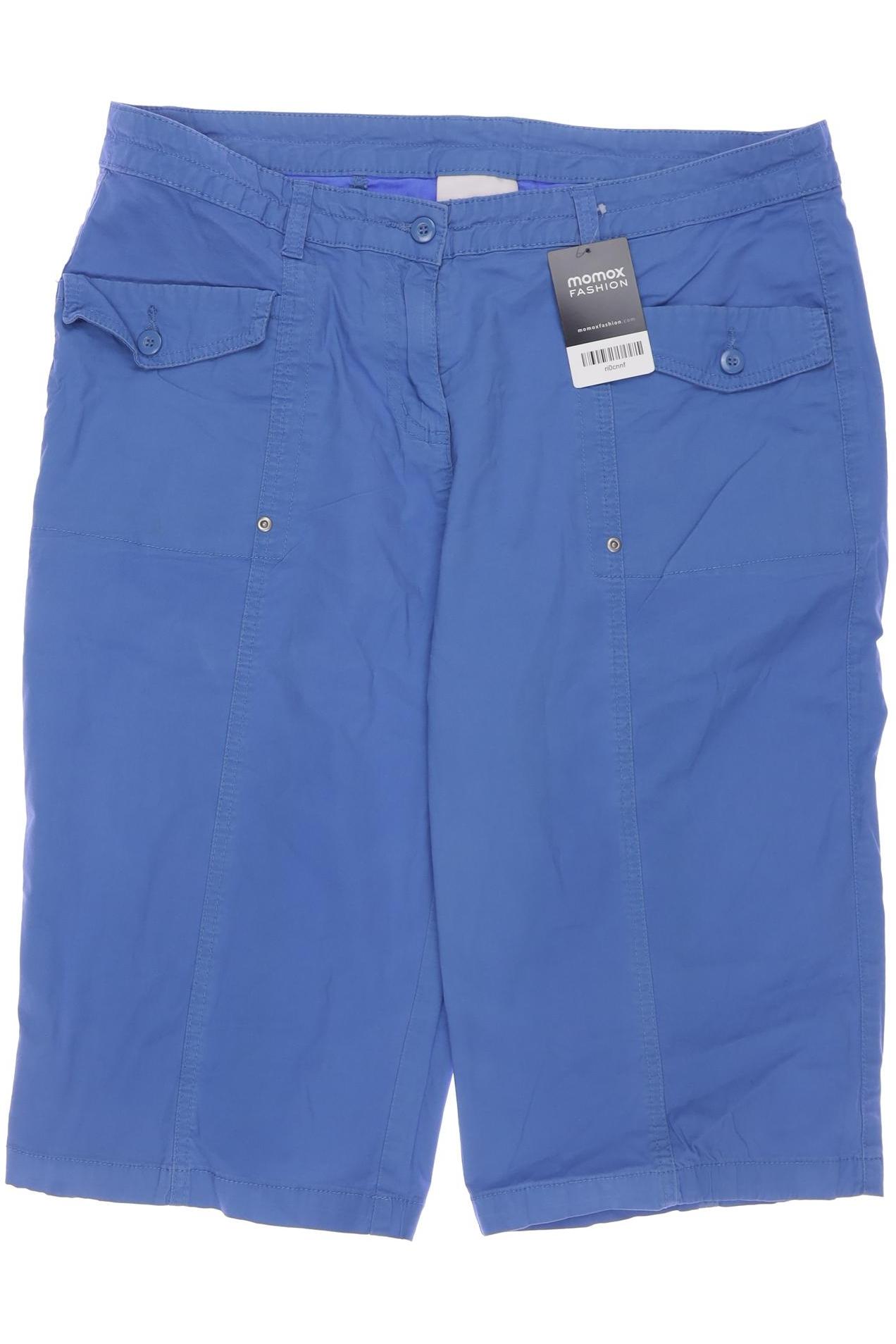 

sheego Damen Shorts, blau, Gr. 46