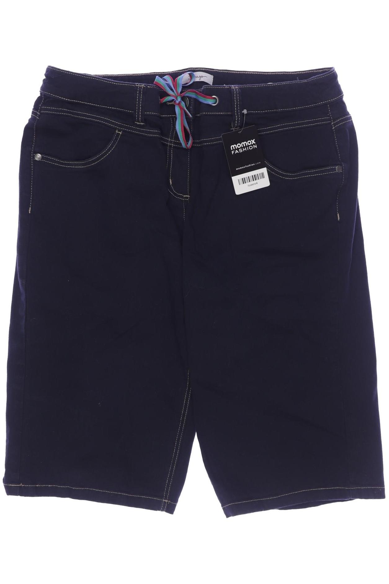 

sheego Damen Shorts, marineblau, Gr. 46