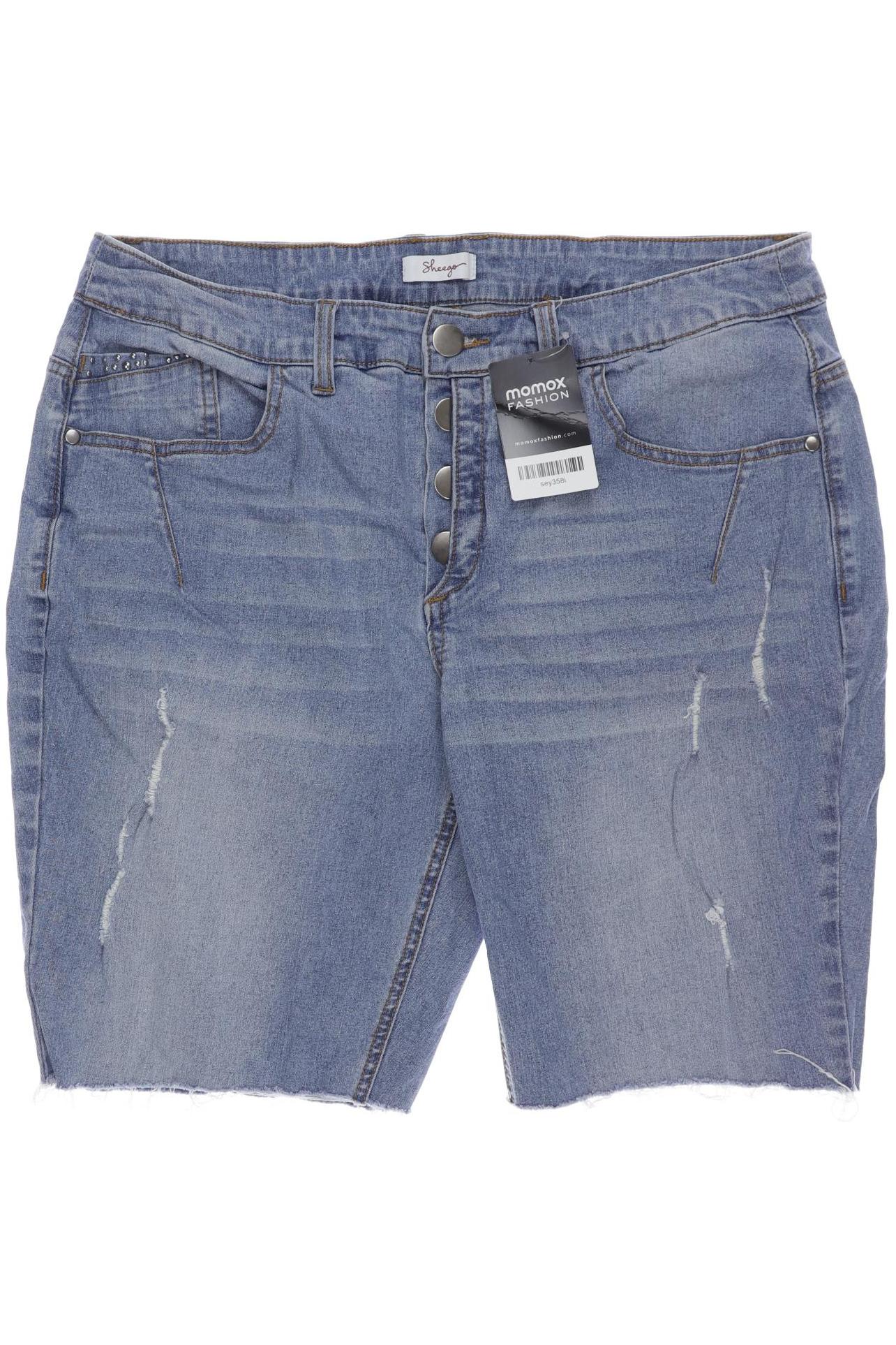 

sheego Damen Shorts, hellblau, Gr. 44