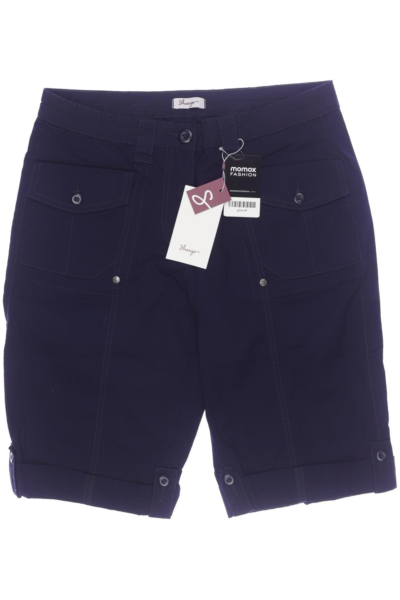 

sheego Damen Shorts, marineblau, Gr. 42