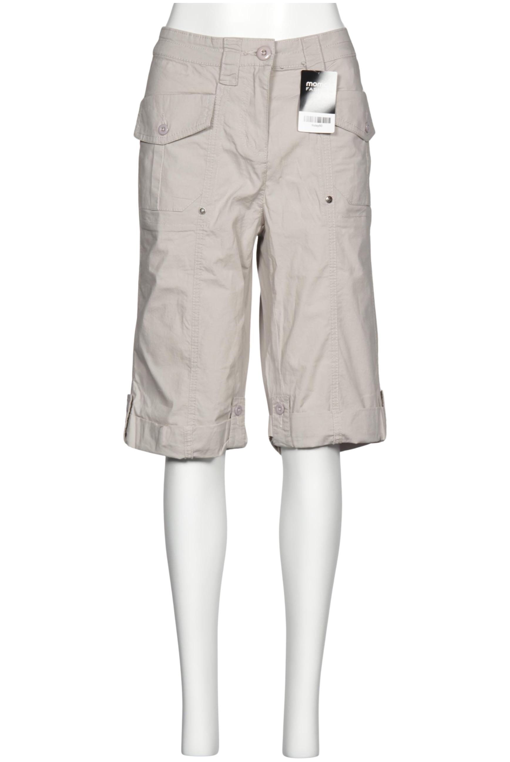 

sheego Damen Shorts, grau, Gr. 40