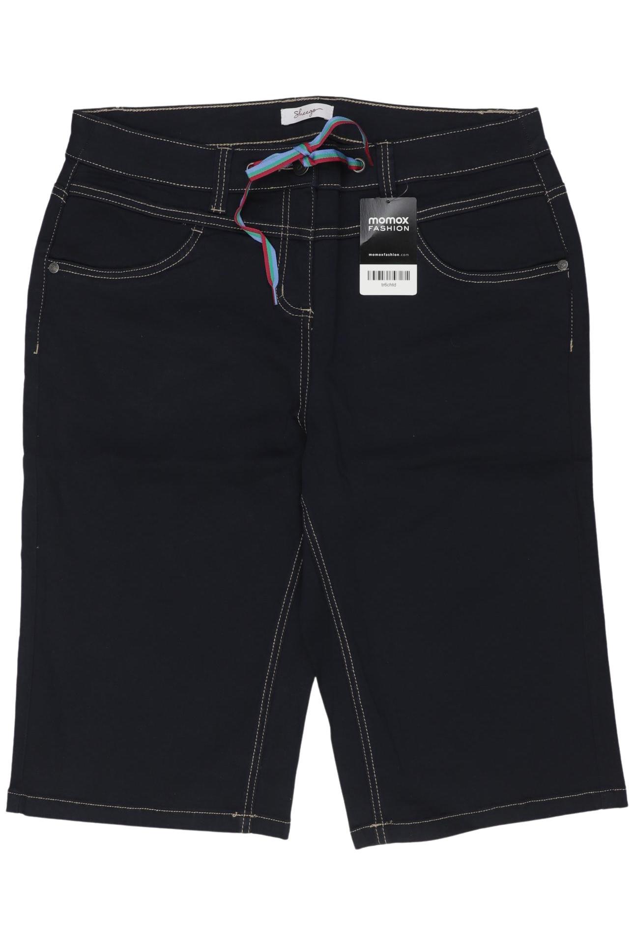 

sheego Damen Shorts, marineblau, Gr. 44