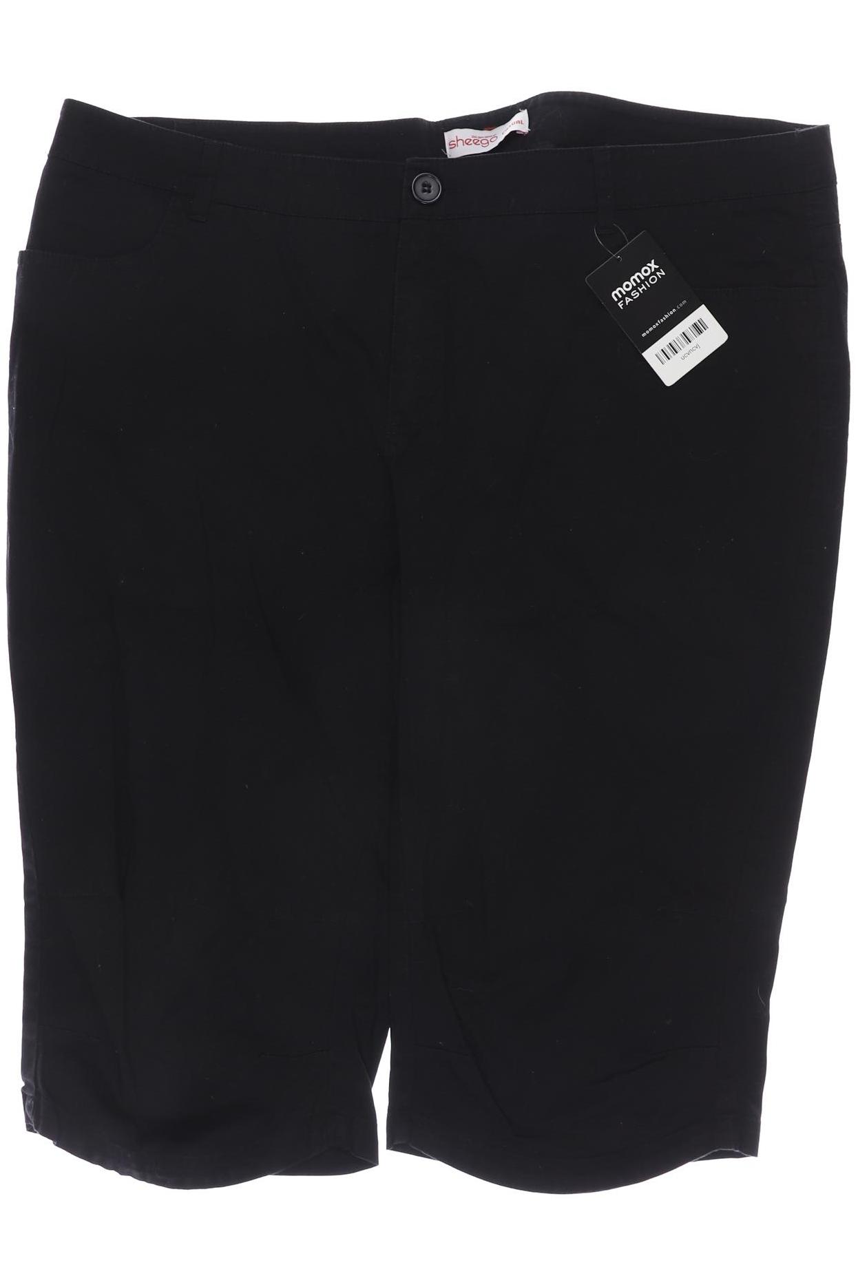 

sheego Damen Shorts, schwarz