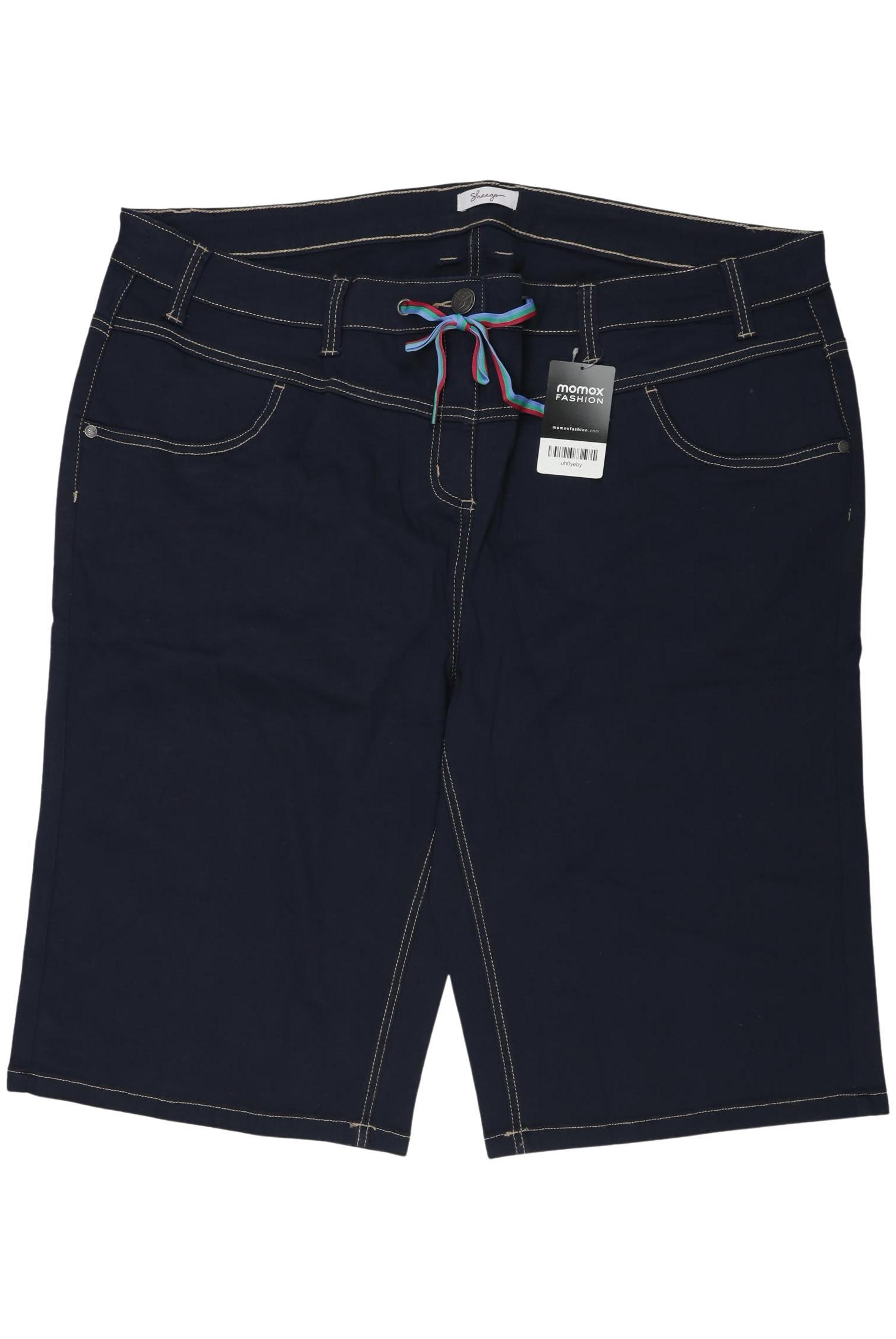 

sheego Damen Shorts, marineblau, Gr. 54