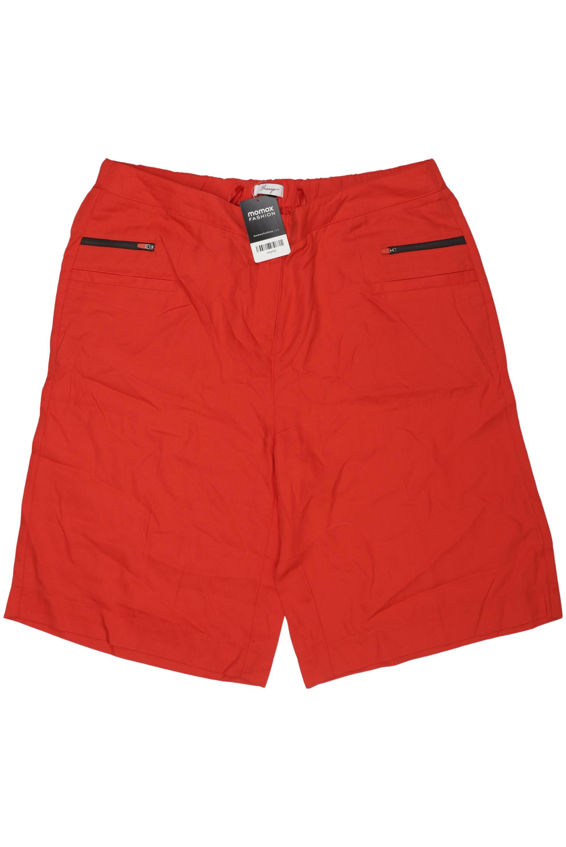 

sheego Damen Shorts, rot, Gr. 48