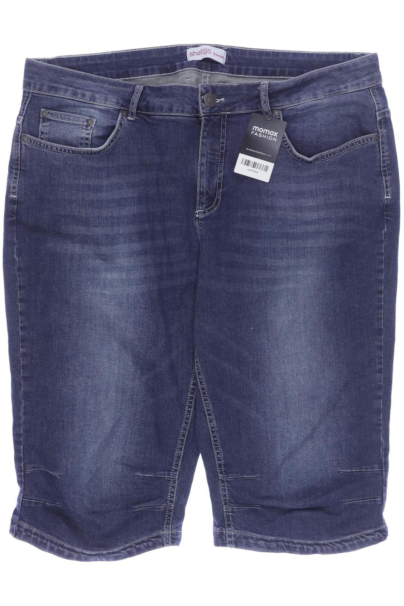 

sheego Damen Shorts, blau