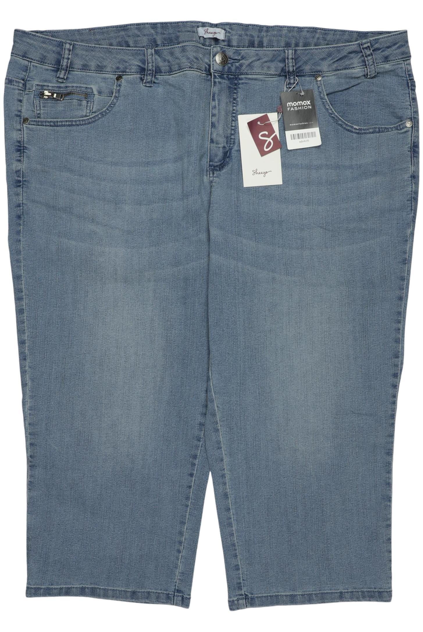 

sheego Damen Shorts, blau, Gr. 54