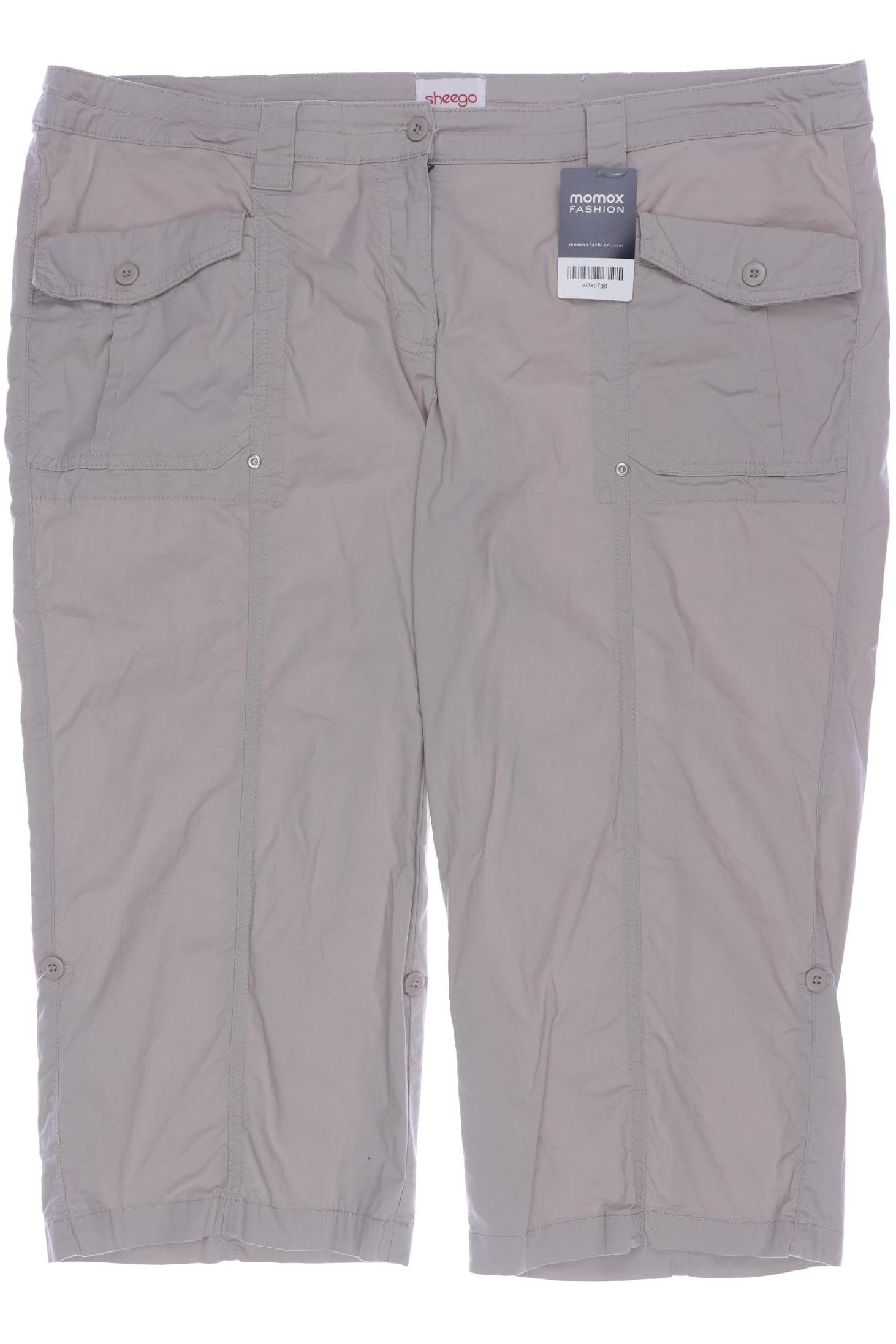 

sheego Damen Shorts, grau, Gr. 64
