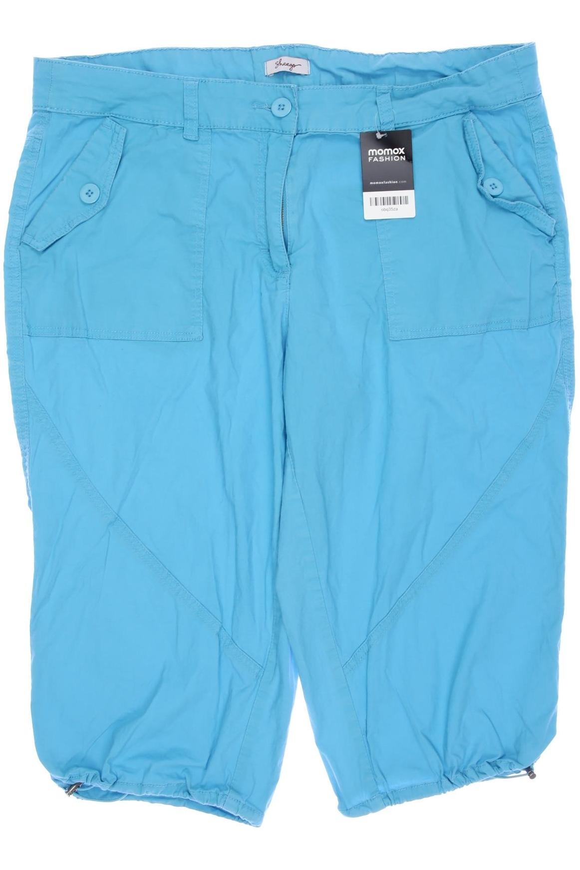 

sheego Damen Shorts, blau, Gr. 48