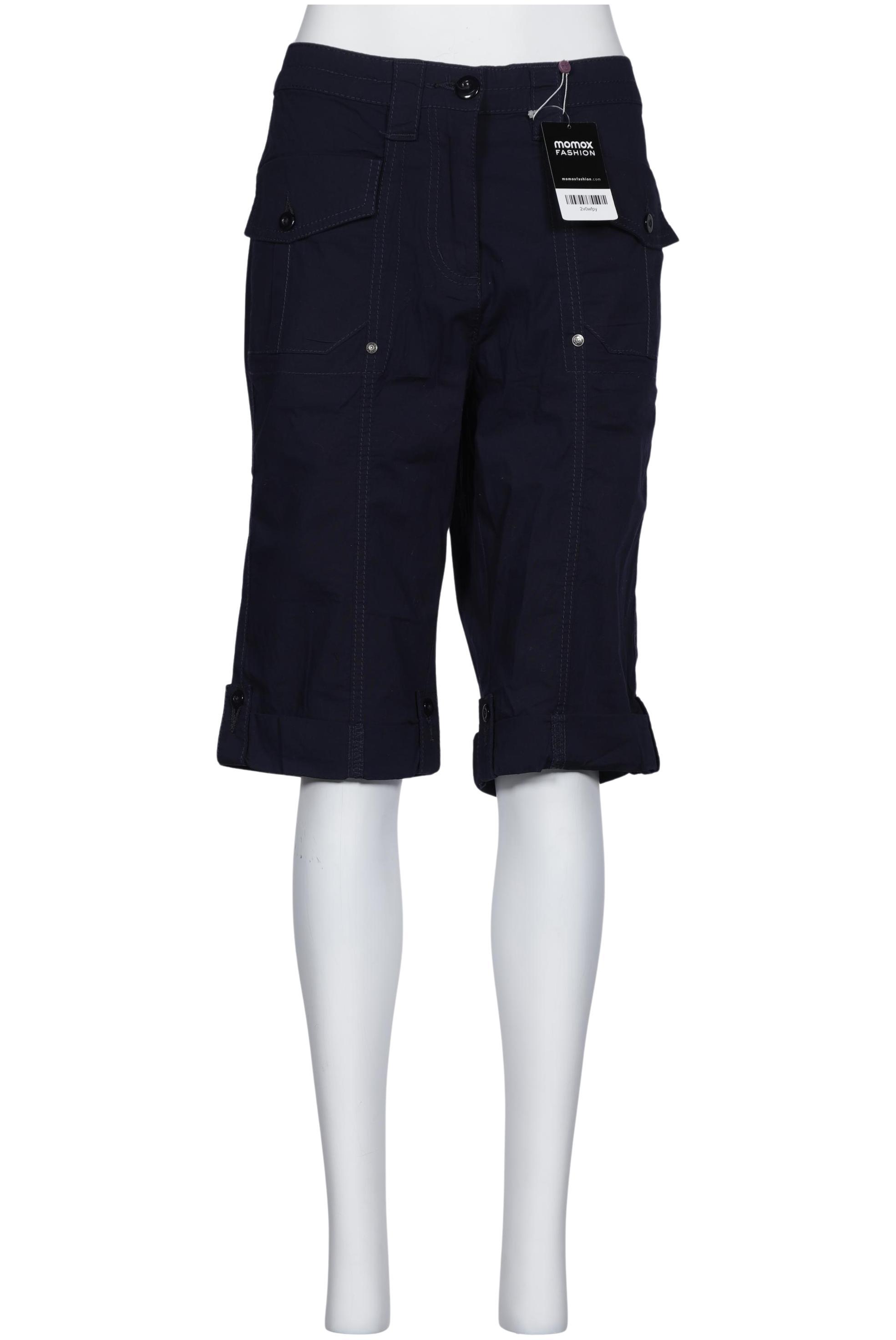

sheego Damen Shorts, marineblau, Gr. 40