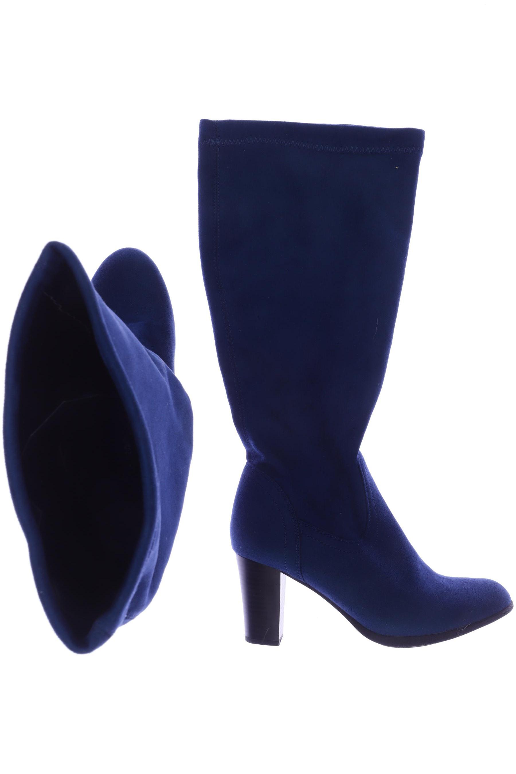 

sheego Damen Stiefel, blau, Gr. 38