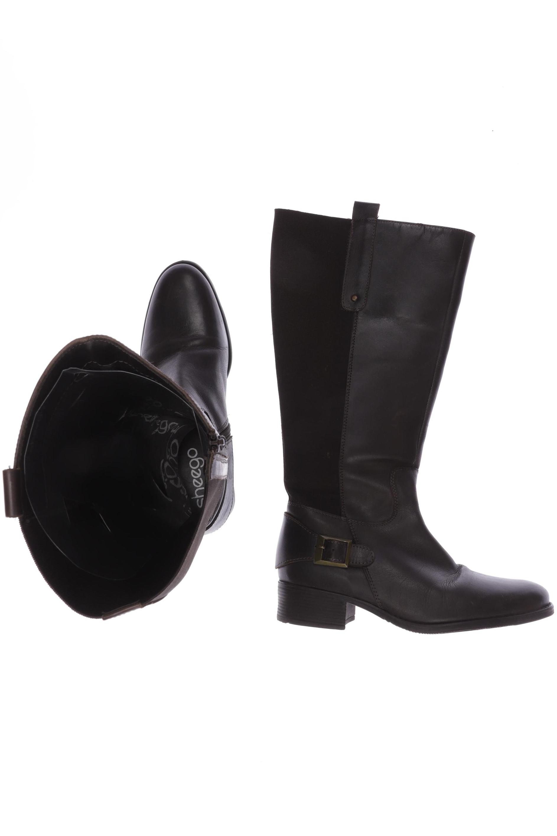 

sheego Damen Stiefel, braun, Gr. 38