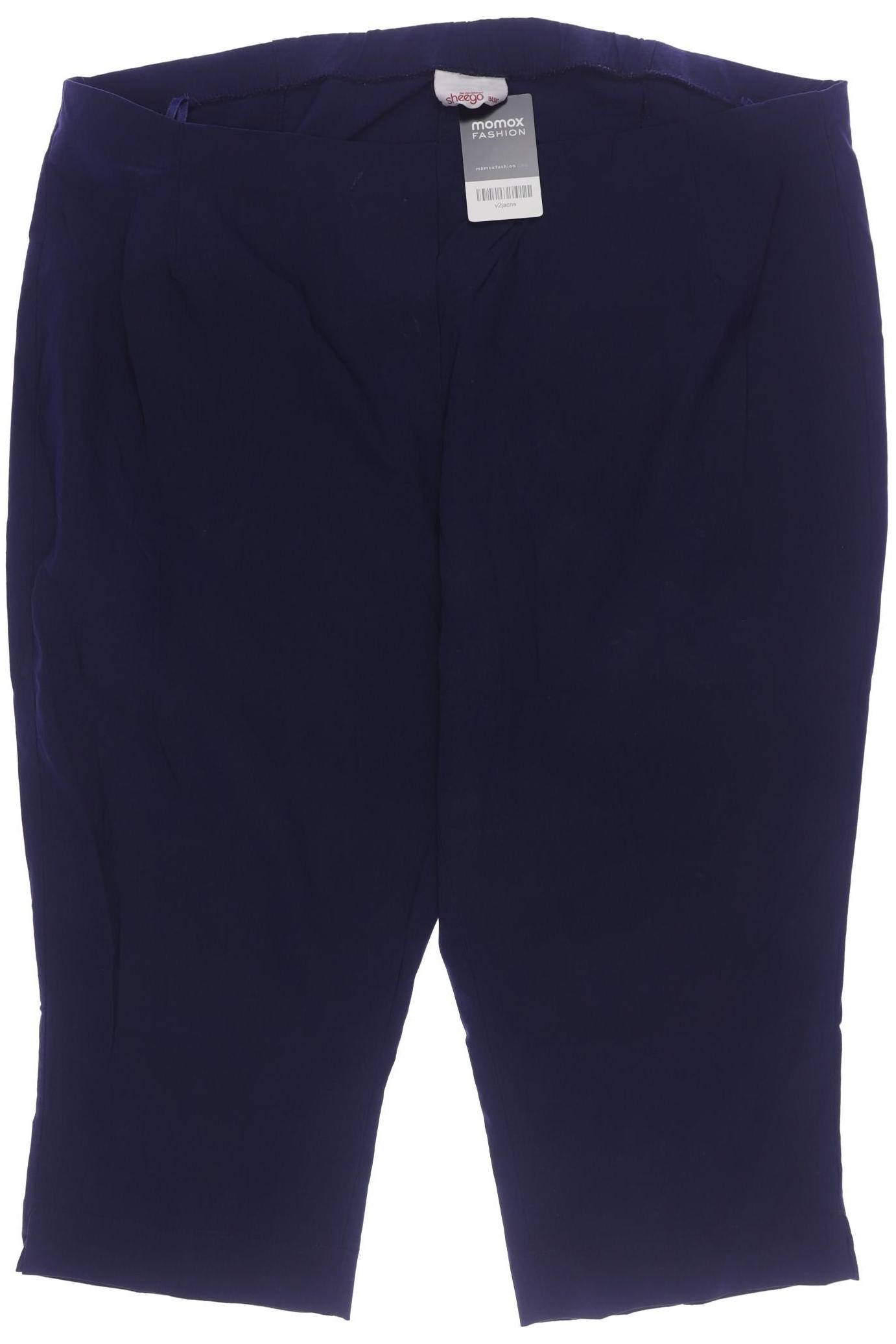 

sheego Damen Stoffhose, marineblau, Gr. 54