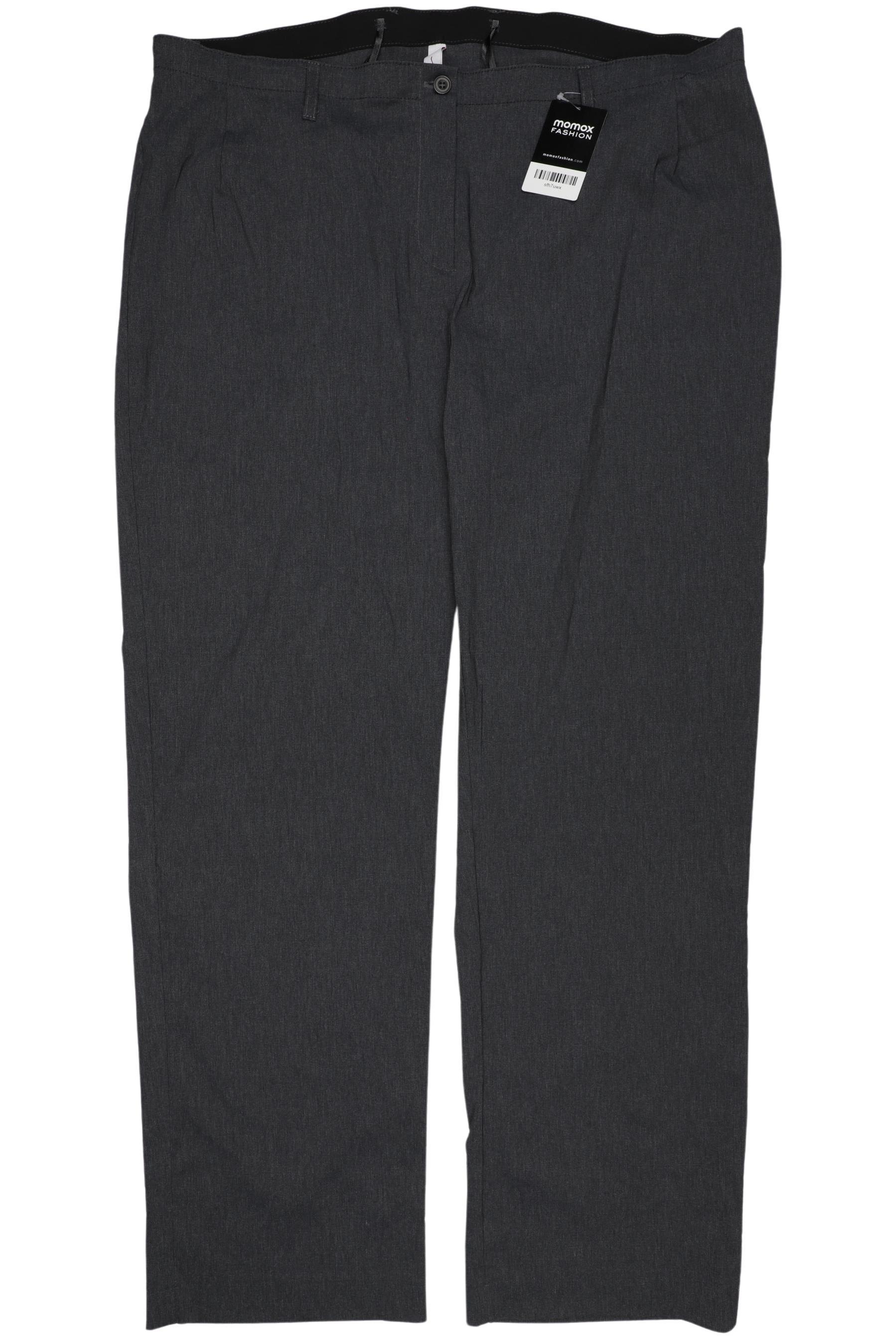 

sheego Damen Stoffhose, grau, Gr. 52