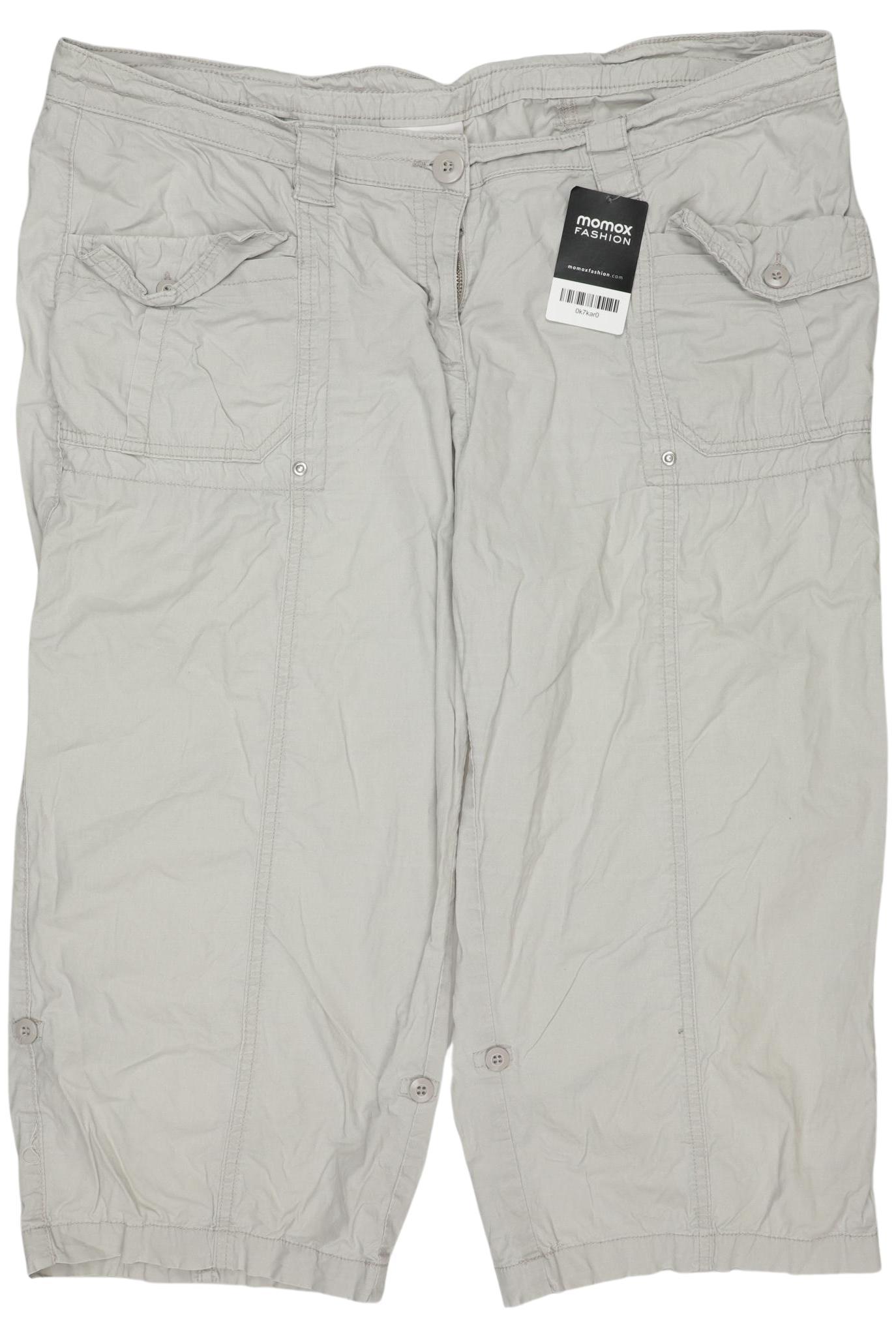 

sheego Damen Stoffhose, cremeweiß, Gr. 48