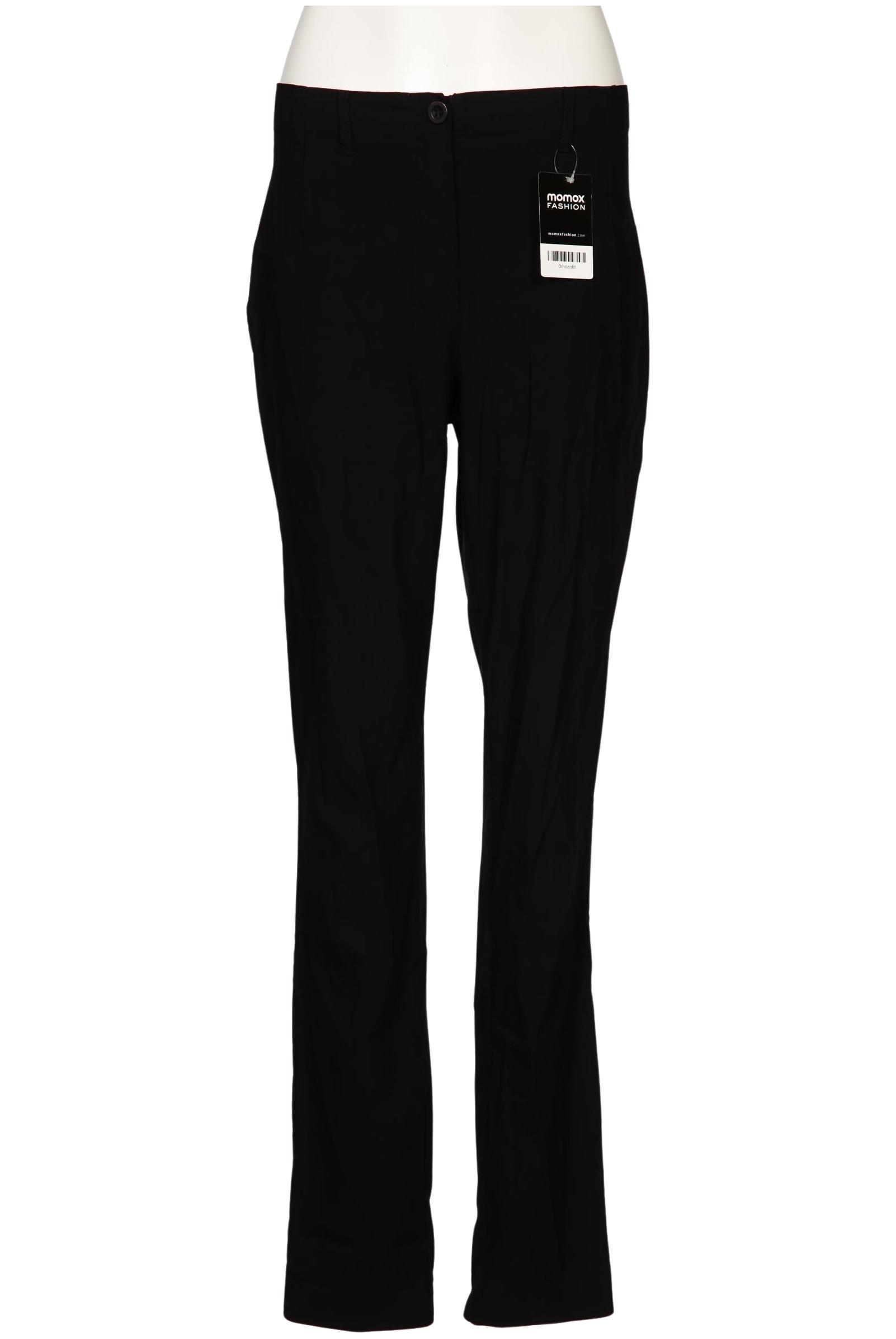 

sheego Damen Stoffhose, schwarz, Gr. 29