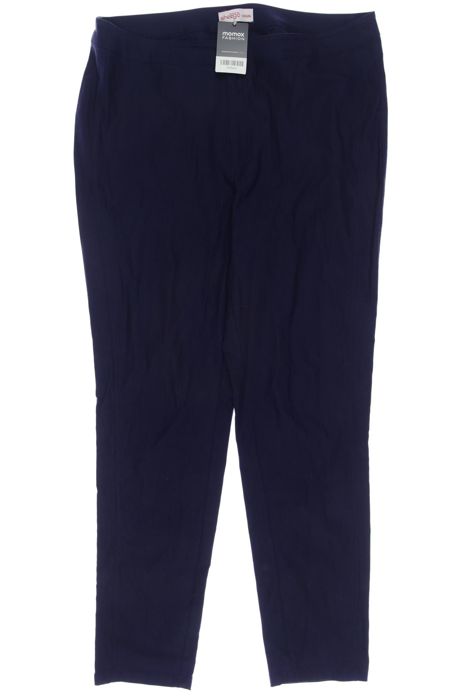 

sheego Damen Stoffhose, marineblau, Gr. 96