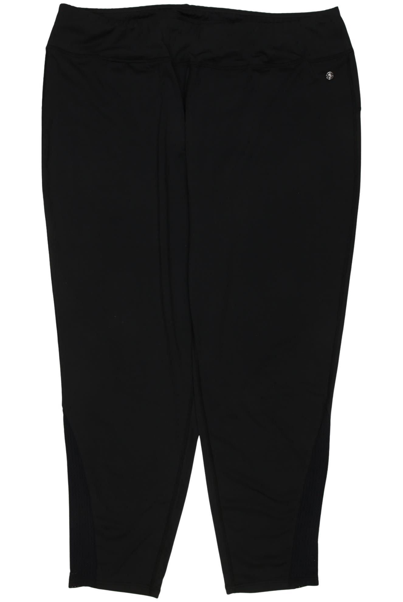 

sheego Damen Stoffhose, schwarz, Gr. 52