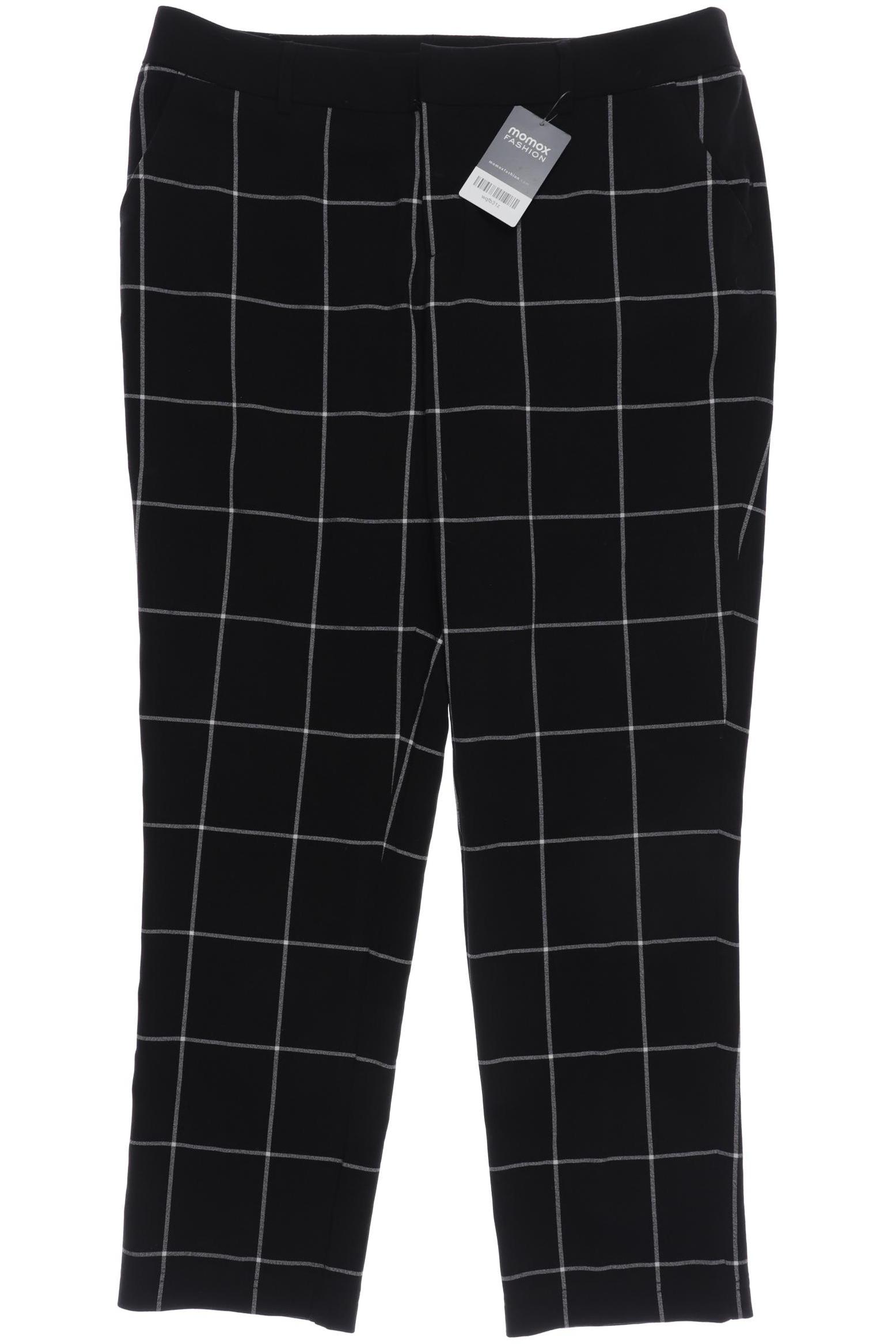 

sheego Damen Stoffhose, schwarz, Gr. 34