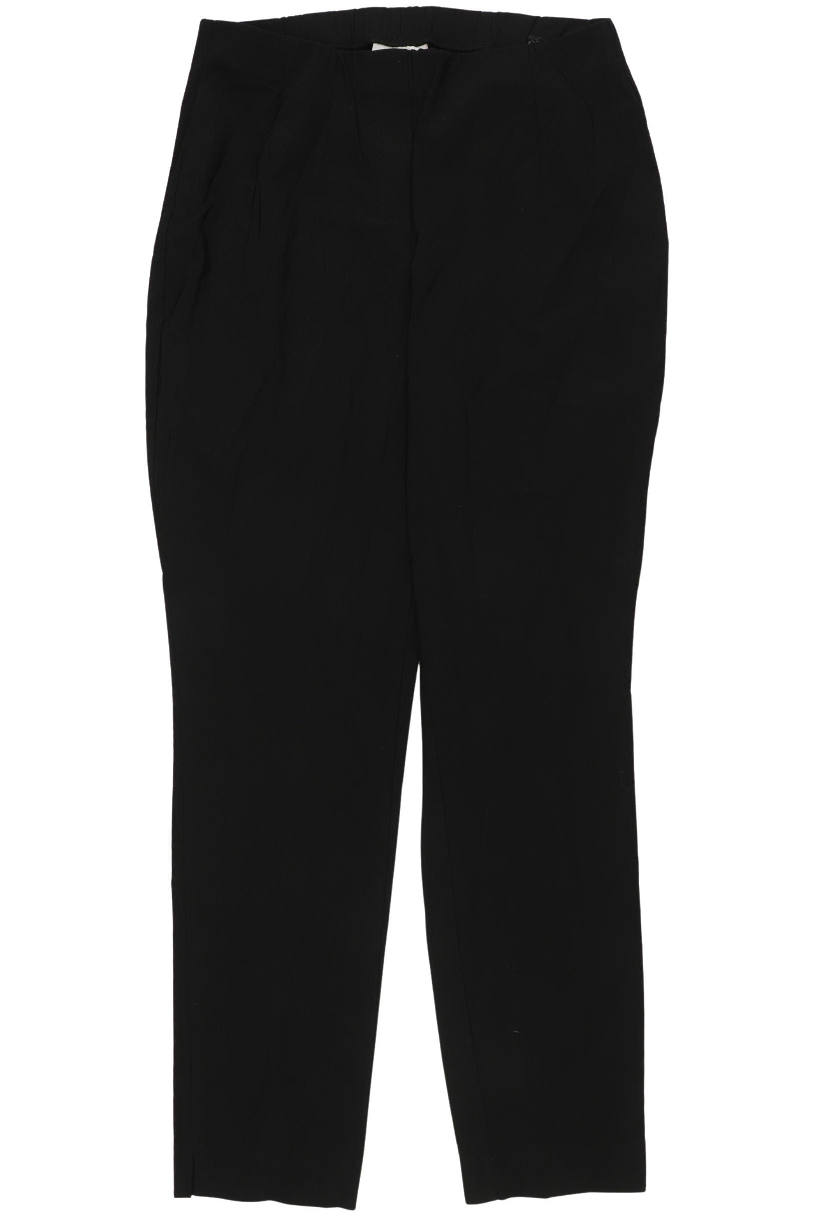 

sheego Damen Stoffhose, schwarz, Gr. 28